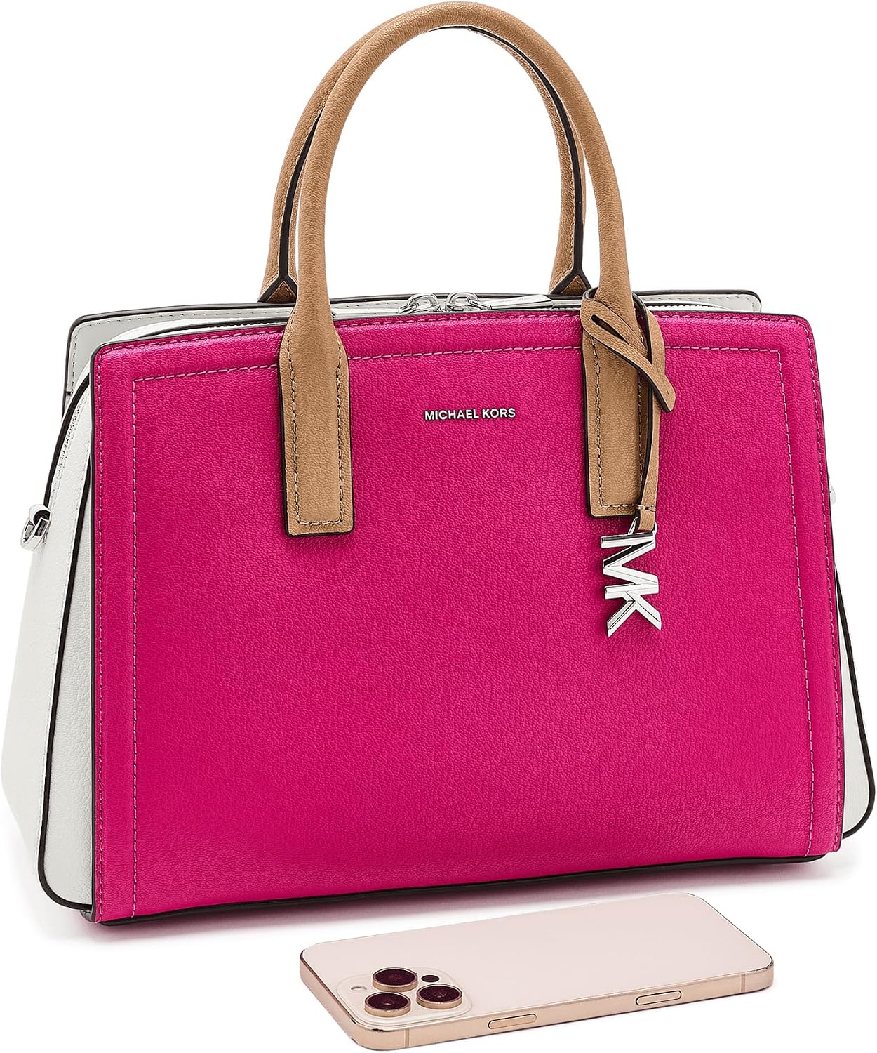 BOLSO SATCHEL MICHAEL KORS LAILA MEDIANO - 3