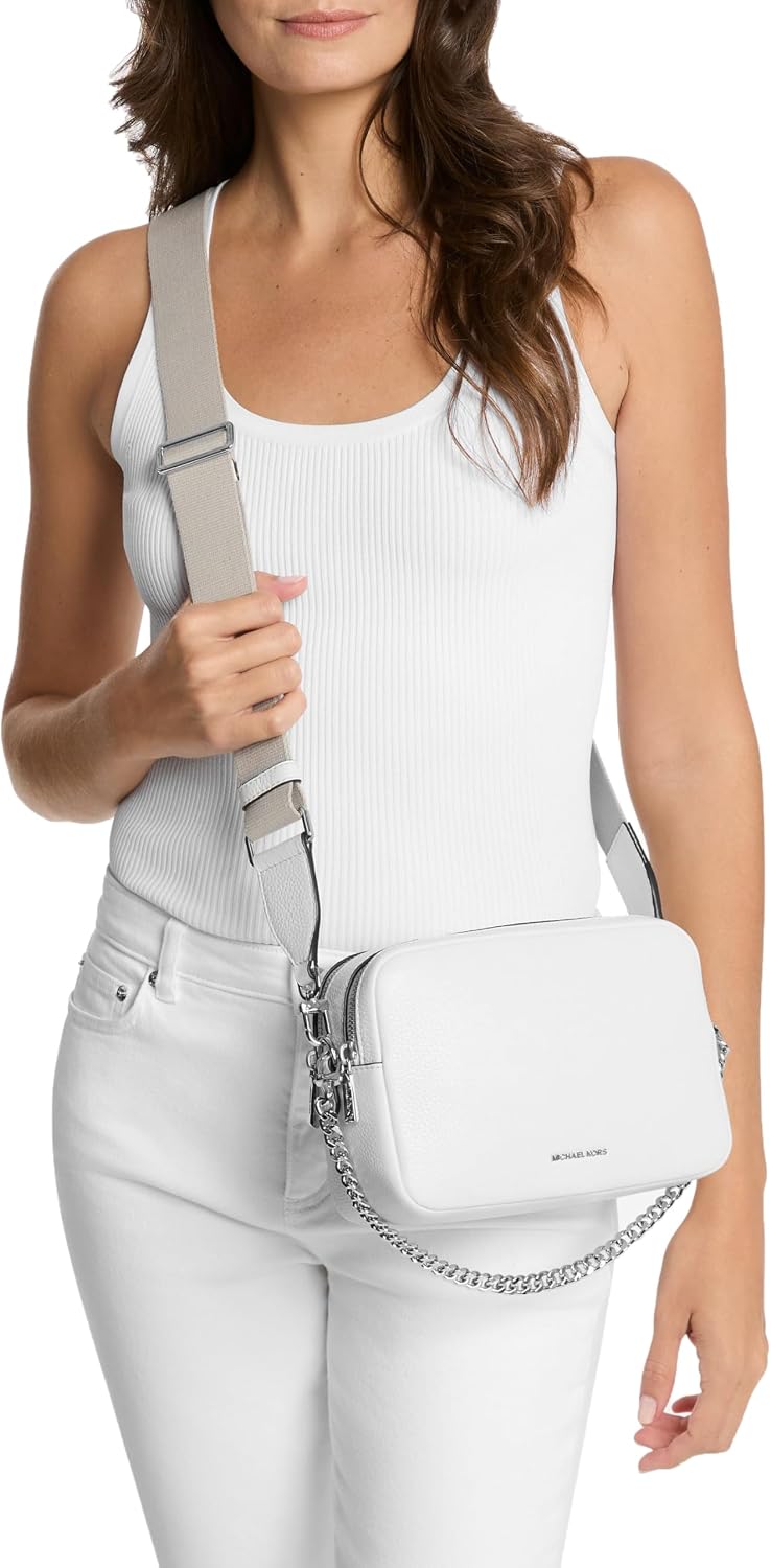 BOLSO CRUZADO MICHAEL KORS BRYANT MEDIANO CON DOBLE CIERRE Y CADENA - 2