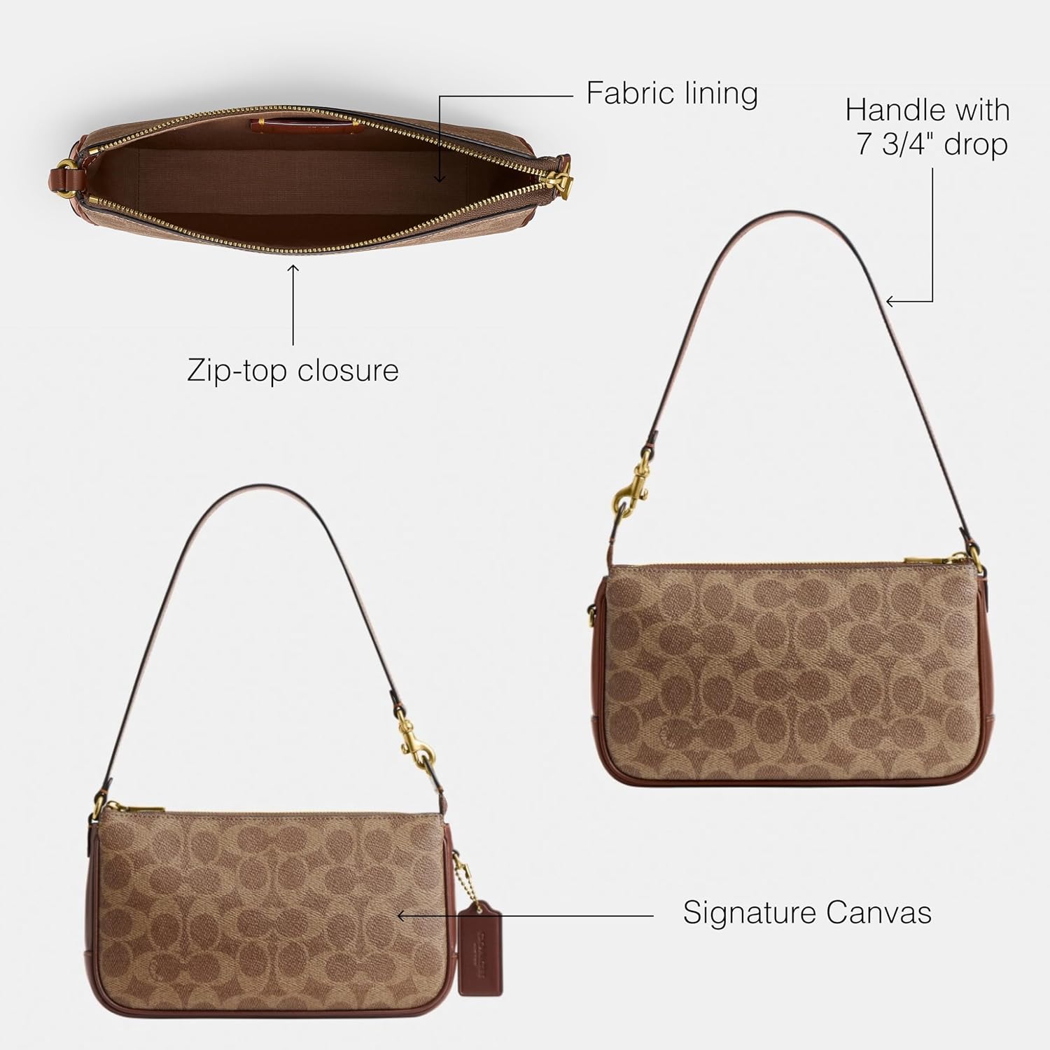 BOLSO COACH PLAZA BAG - 4