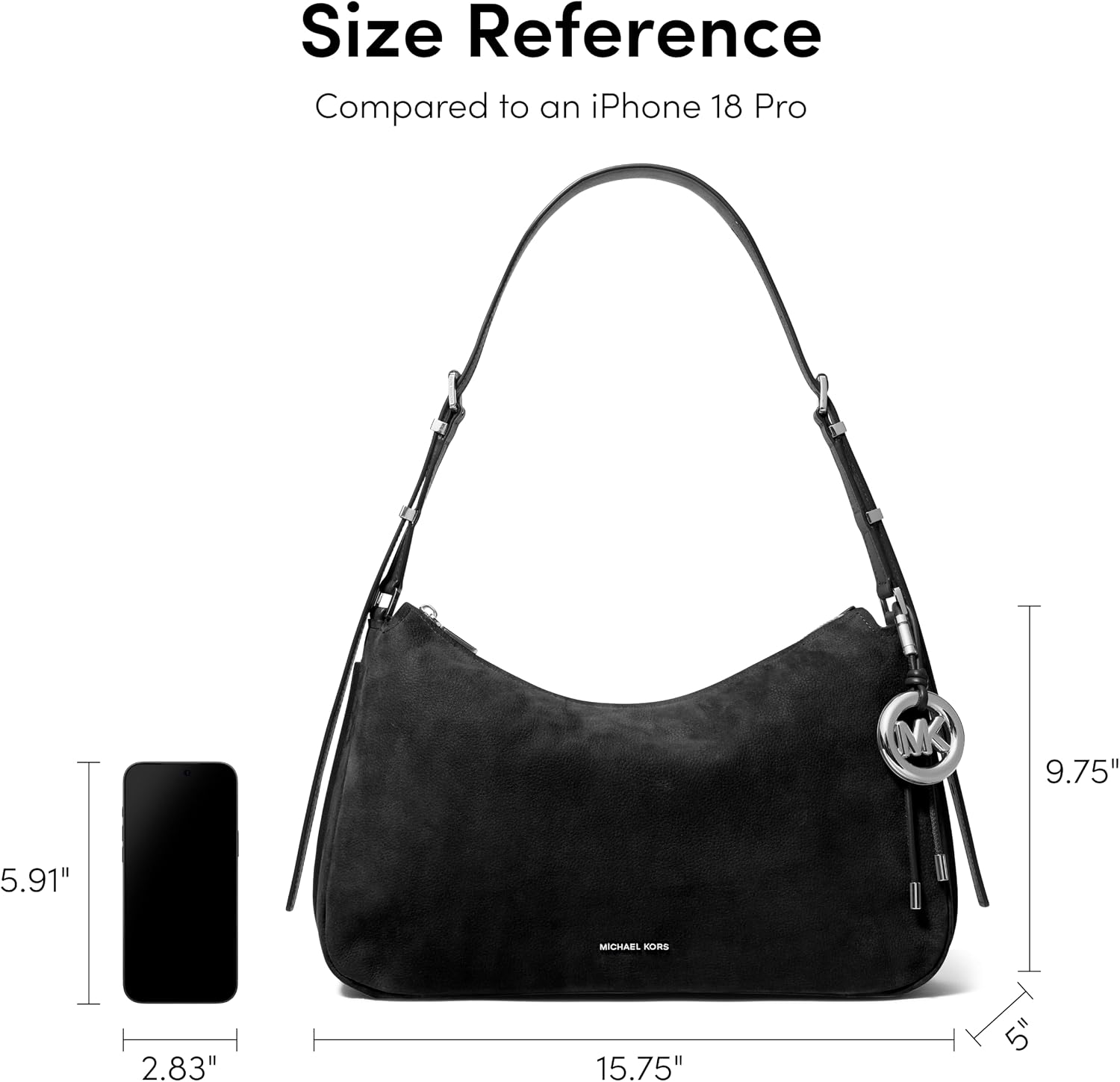BOLSO MICHAEL KORS NOLITA MEDIUM TOP ZIP CONVERTIBLE PARA MUJER - 5