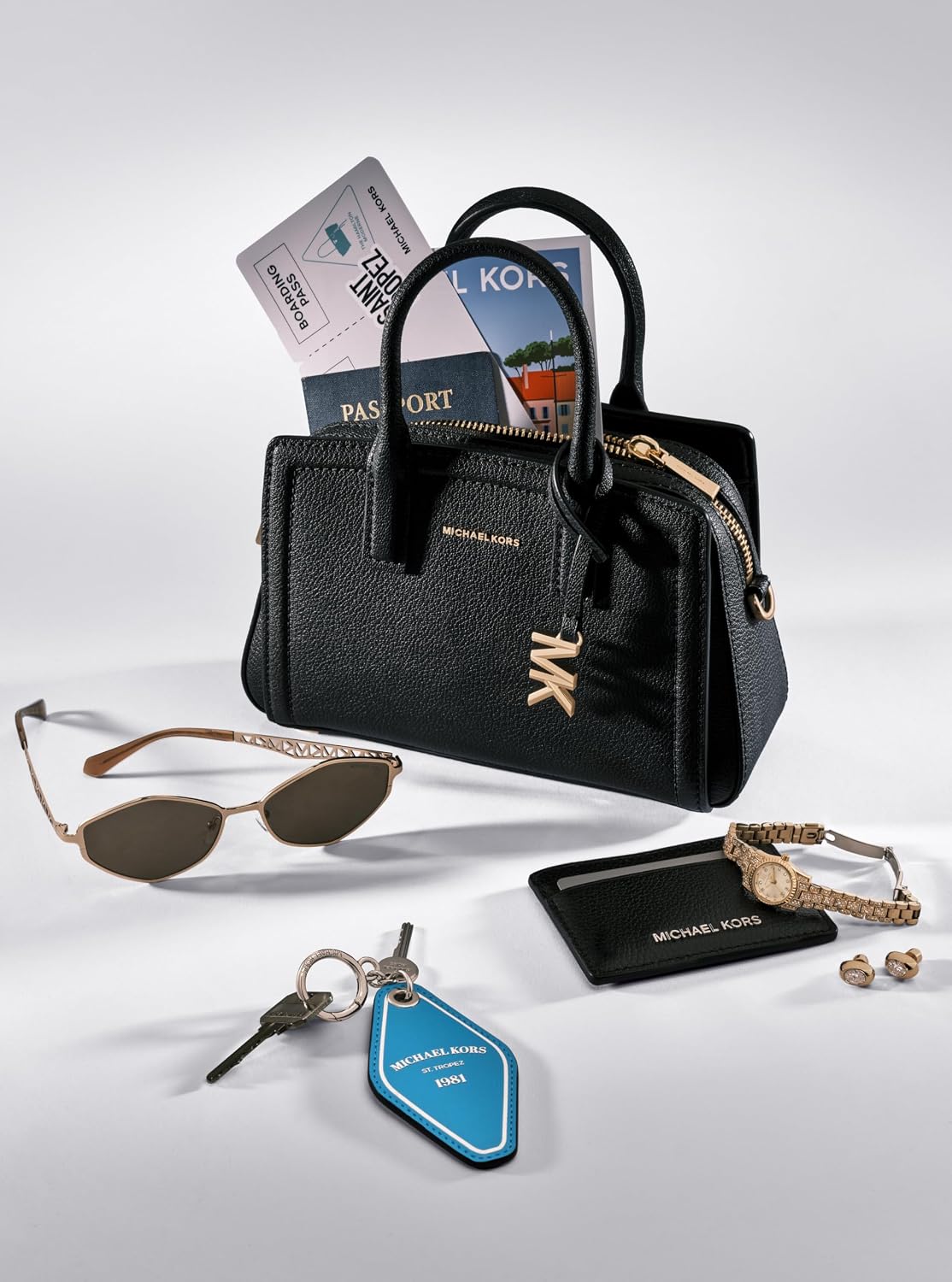 BOLSO CRUZADO MICHAEL KORS LAILA EXTRA SMALL PARA MUJER - 5