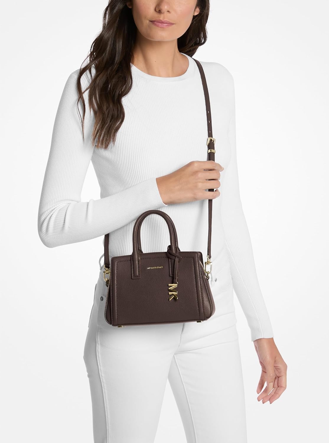 BOLSO CRUZADO MICHAEL KORS LAILA EXTRA SMALL PARA MUJER - 3