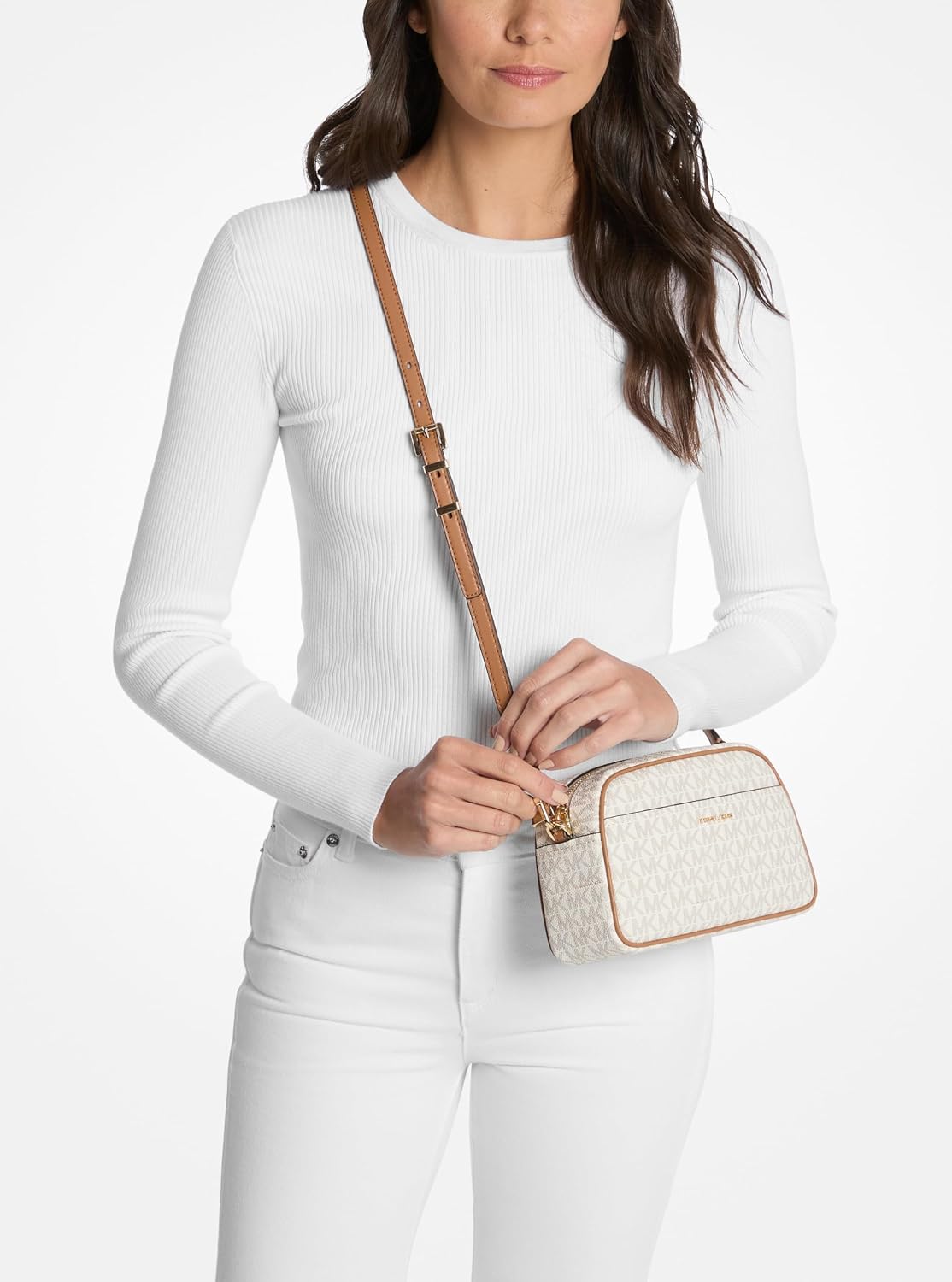 BOLSO CRUZADO PARA MUJER MICHAEL KORS JET SET SMALL CAMERA - 3
