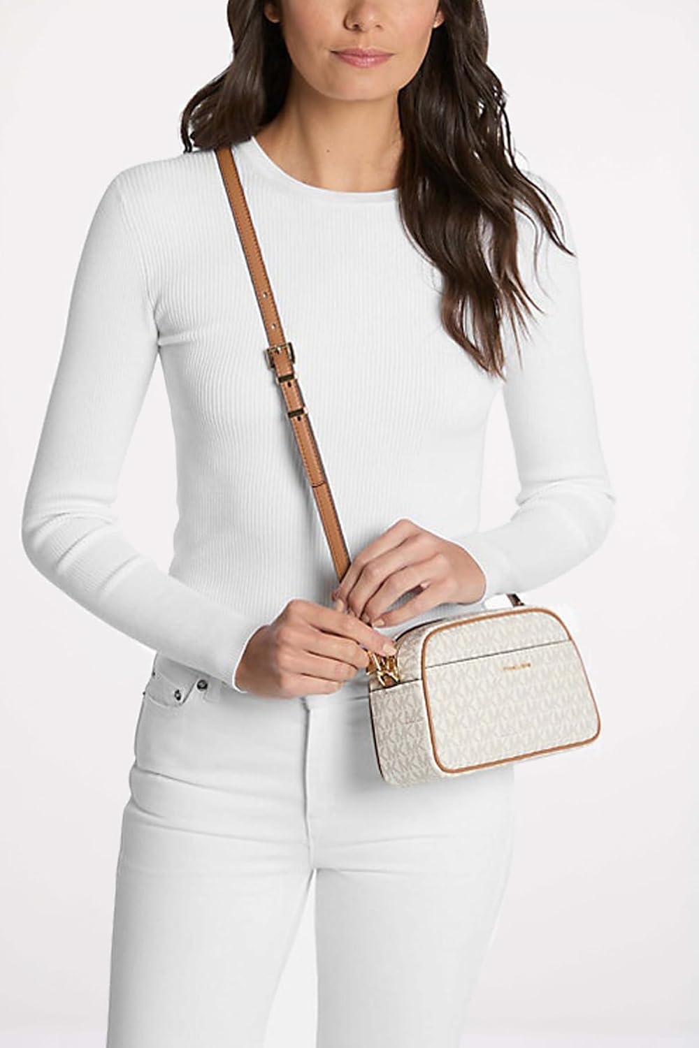BOLSO CRUZADO PARA MUJER MICHAEL KORS JET SET SMALL CAMERA - 4