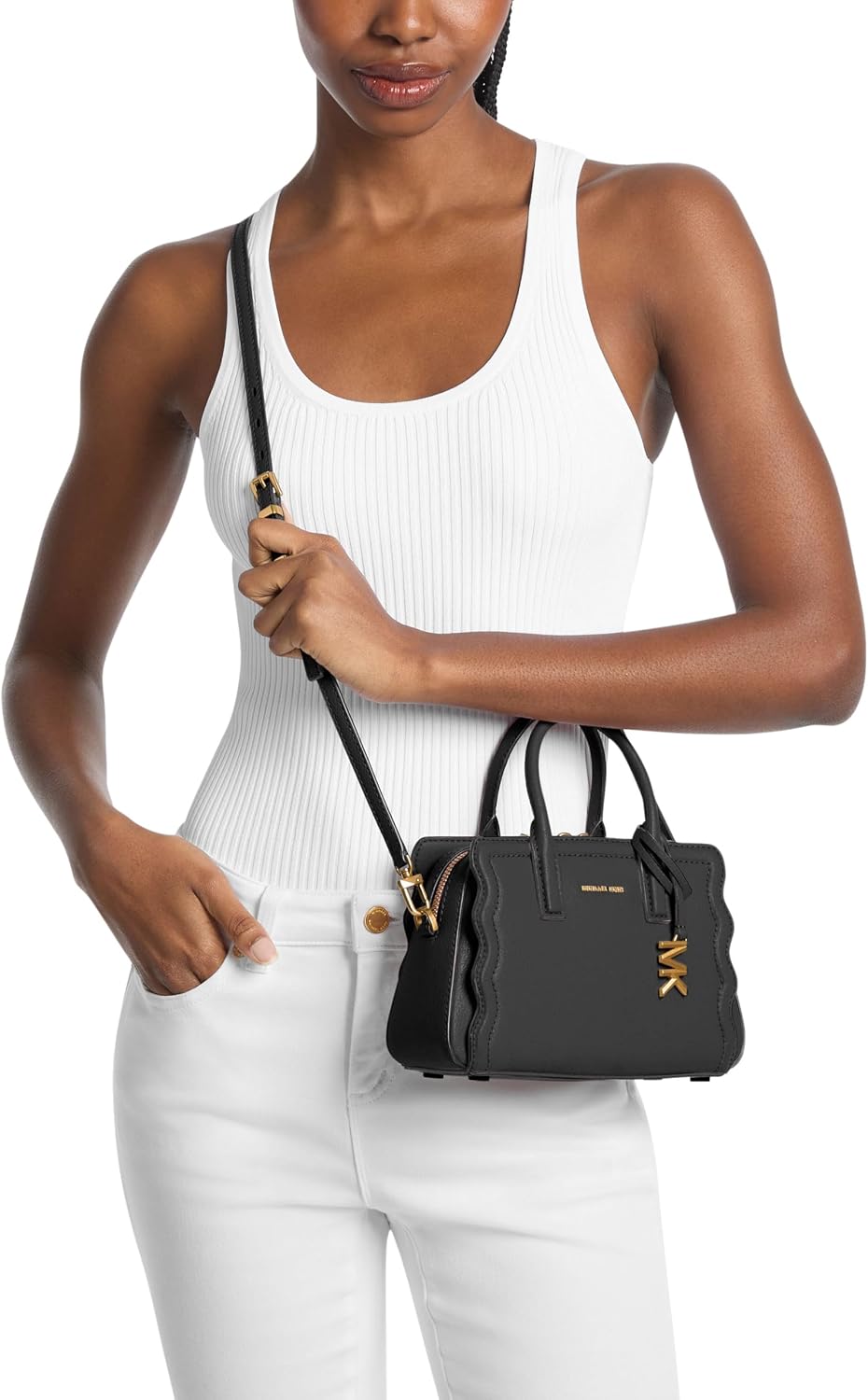BOLSO CRUZADO MICHAEL KORS LAILA EXTRA SMALL PARA MUJER - 2