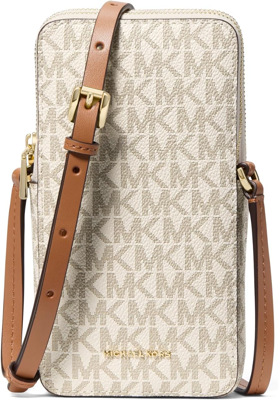 BOLSO CRUZADO MICHAEL KORS JET SET SMALL DOBLE CIERRE PARA TELÉFONO - 1