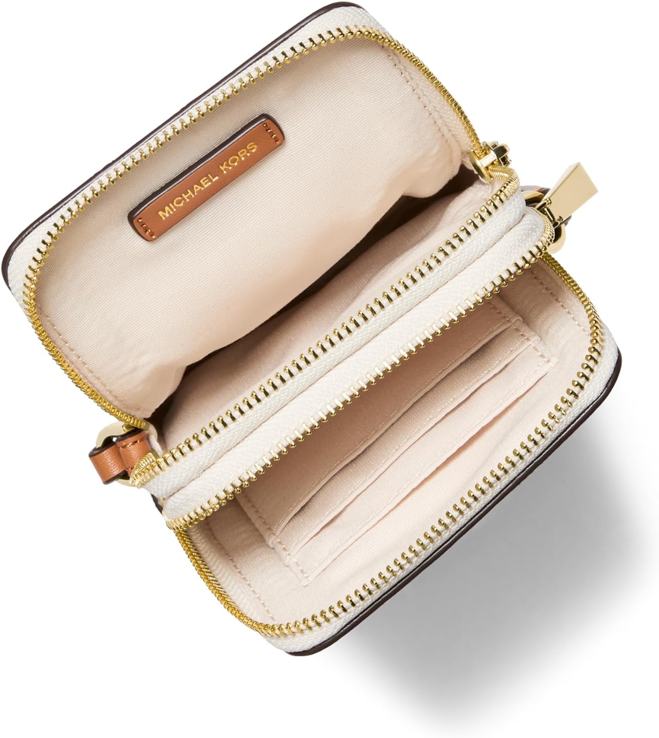 BOLSO CRUZADO MICHAEL KORS JET SET SMALL DOBLE CIERRE PARA TELÉFONO - 3