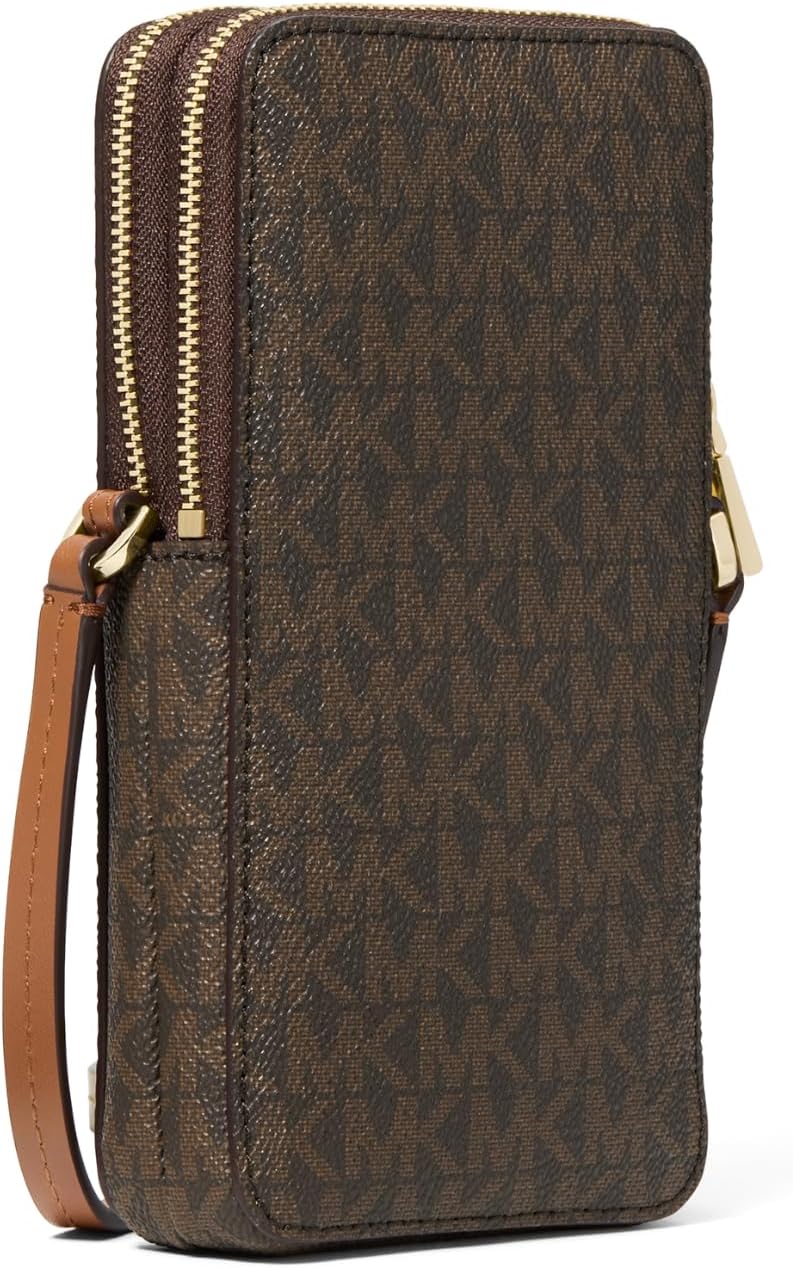BOLSO CRUZADO PEQUEÑO MICHAEL KORS JET SET DOBLE CIERRE PARA TELÉFONO - 4
