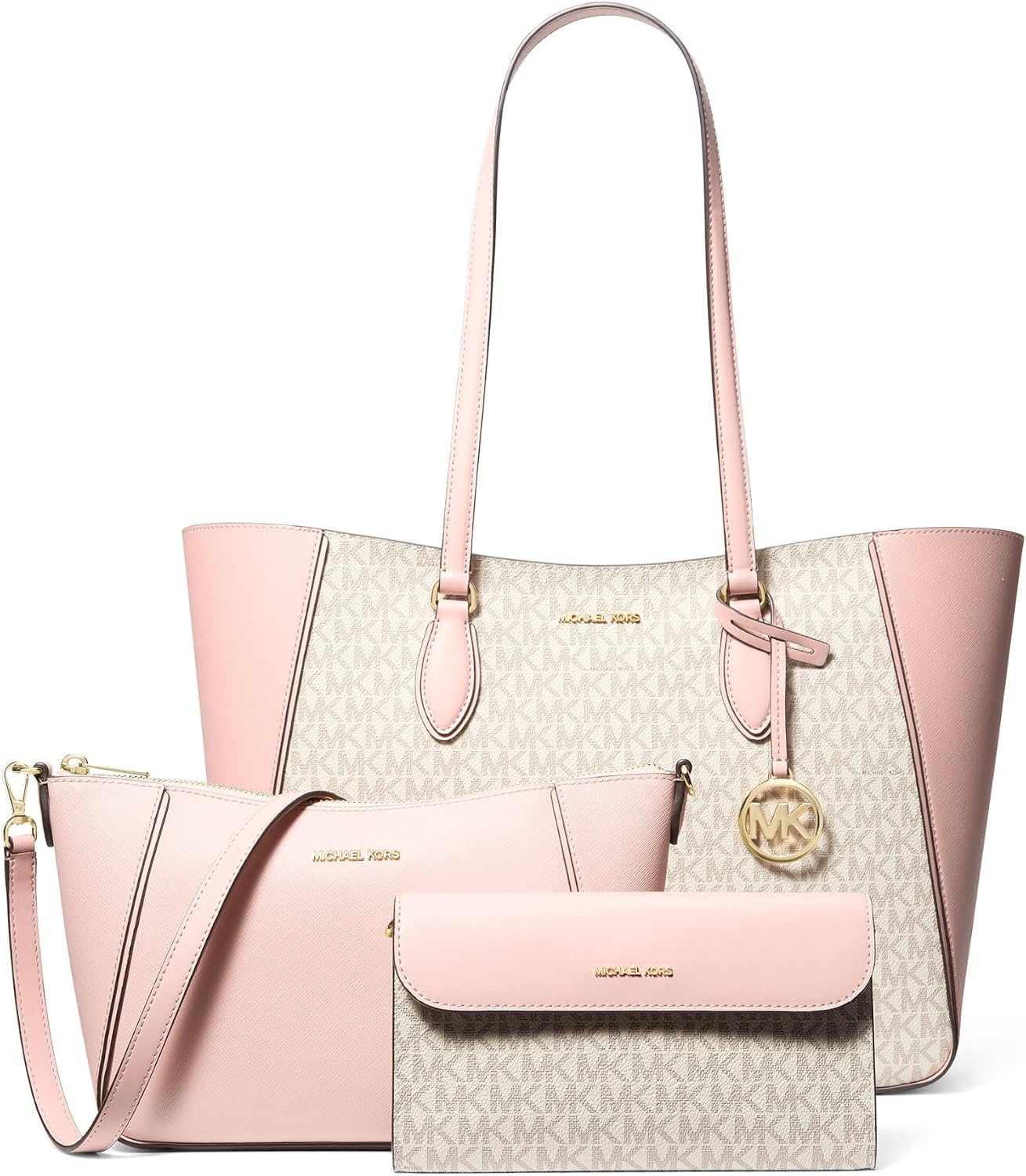BOLSO TOTE MICHAEL KORS JET SET TRAVEL LARGE 3-EN-1 PARA MUJER - 1