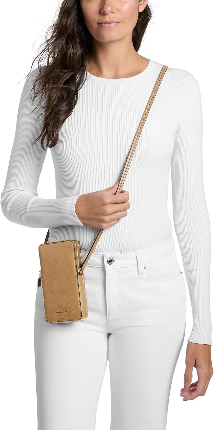 BOLSO CRUZADO PEQUEÑO MICHAEL KORS JET SET DOBLE CIERRE PARA TELÉFONO - 2