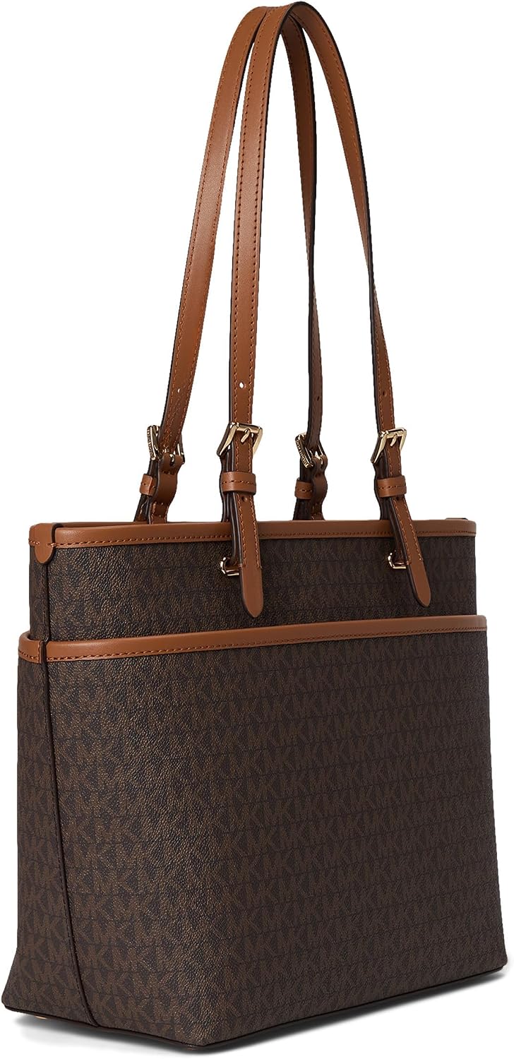 BOLSO TOTE MICHAEL KORS WINSTON MEDIANO CON BOLSILLO SUPERIOR Y CIERRE - 3