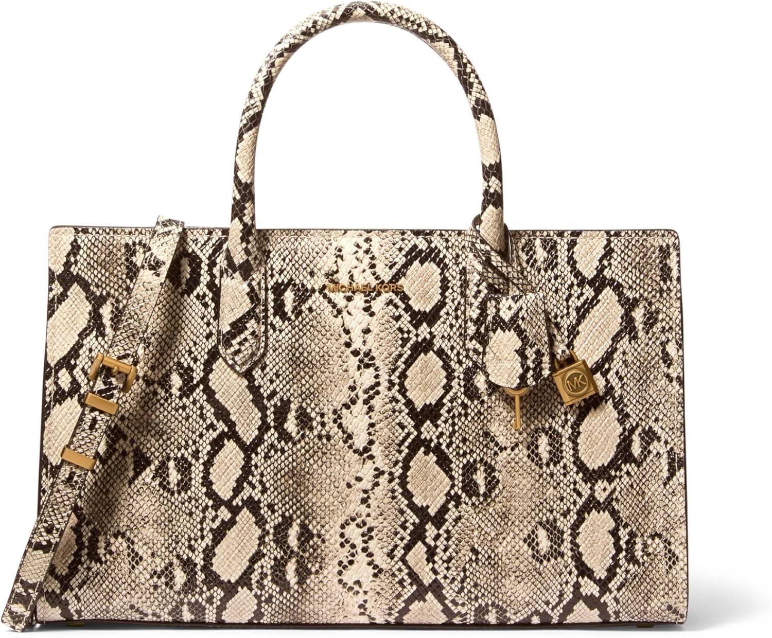 BOLSO SATCHEL MICHAEL KORS SCARLETT MEDIANO - 1