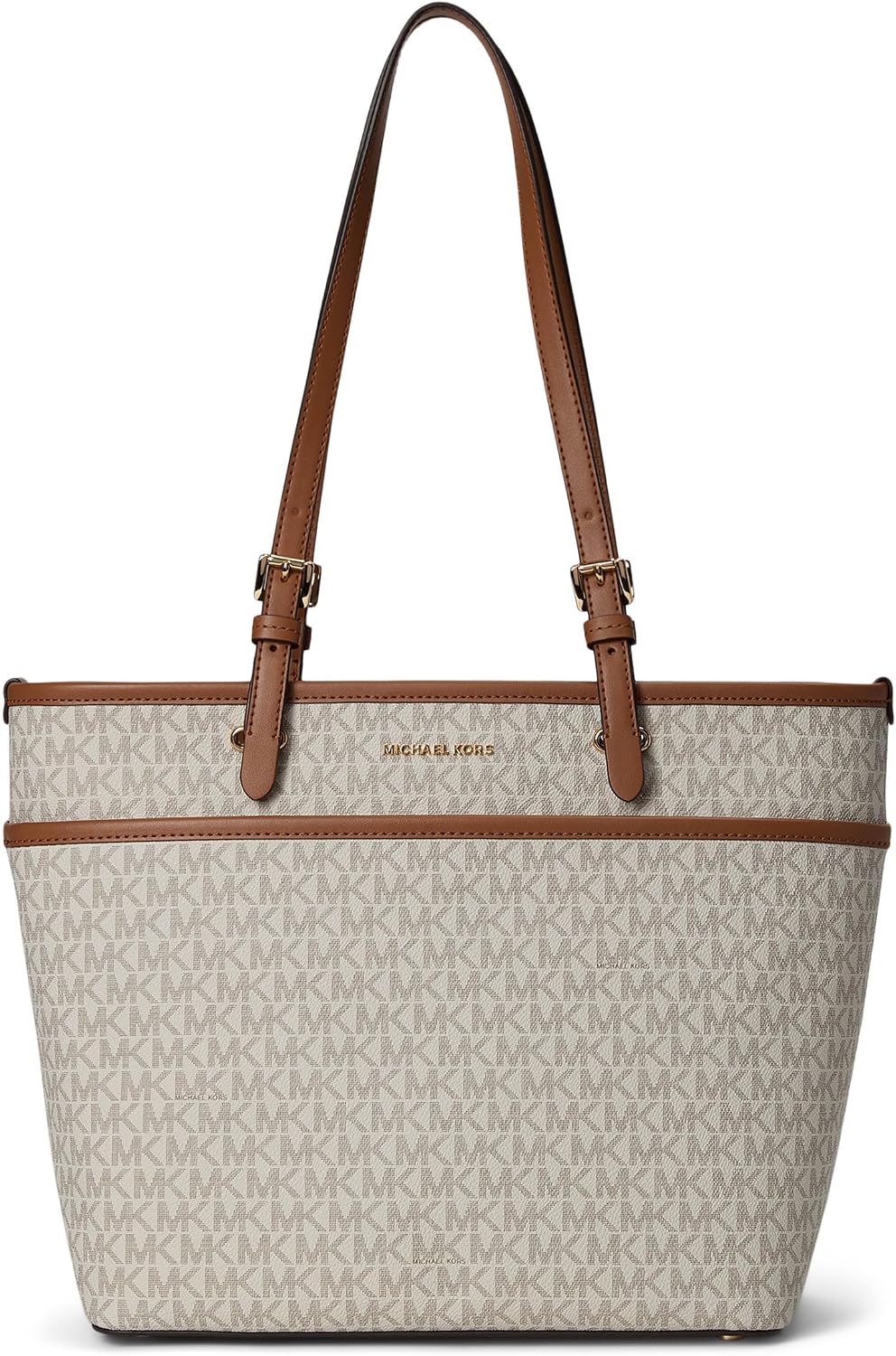 BOLSO TOTE MICHAEL KORS WINSTON MEDIANO CON BOLSILLO SUPERIOR CON CIERRE - 1
