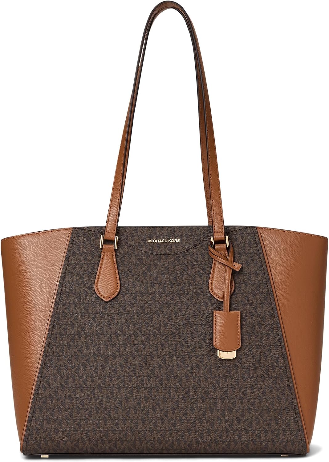BOLSO TOTE MICHAEL KORS TARYN GRANDE MULTIFUNCIONAL CON CIERRE SUPERIOR - 1