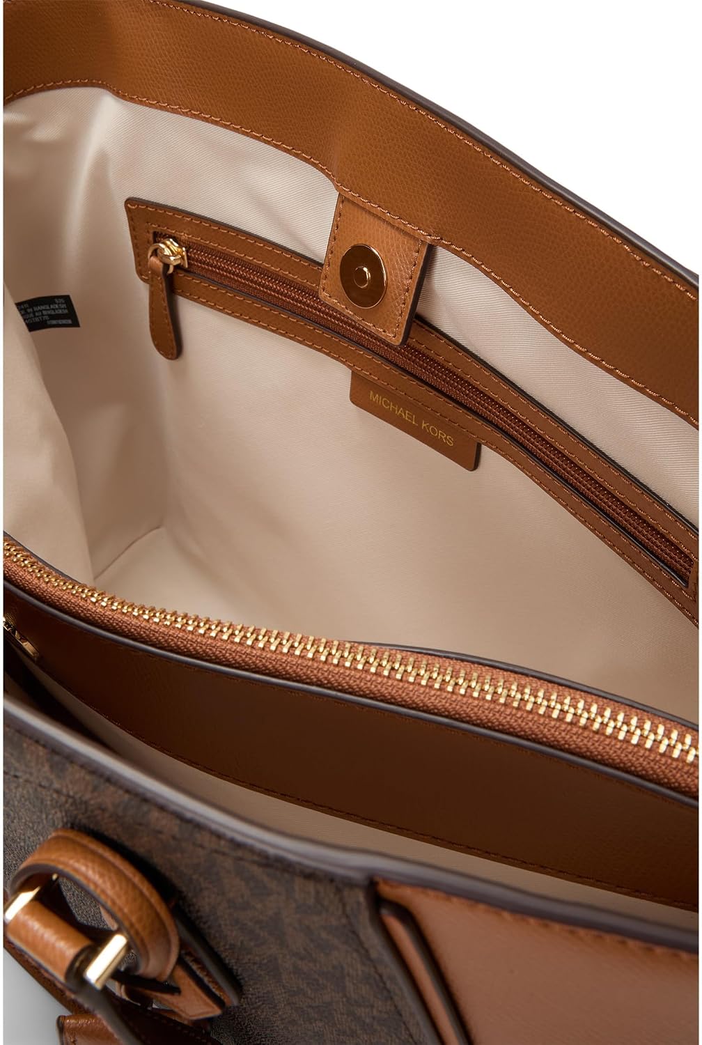 BOLSO TOTE MICHAEL KORS TARYN GRANDE MULTIFUNCIONAL CON CIERRE SUPERIOR - 4
