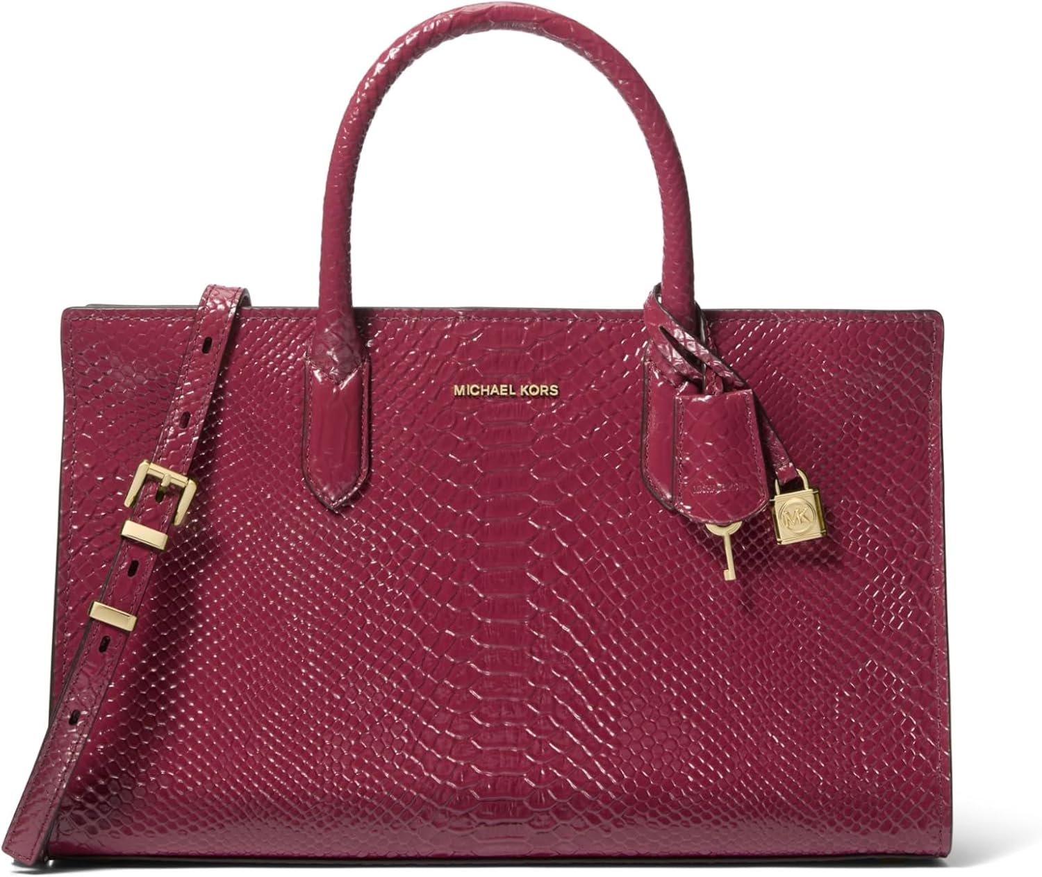 BOLSO SATCHEL MICHAEL KORS SCARLETT MEDIANO - 5