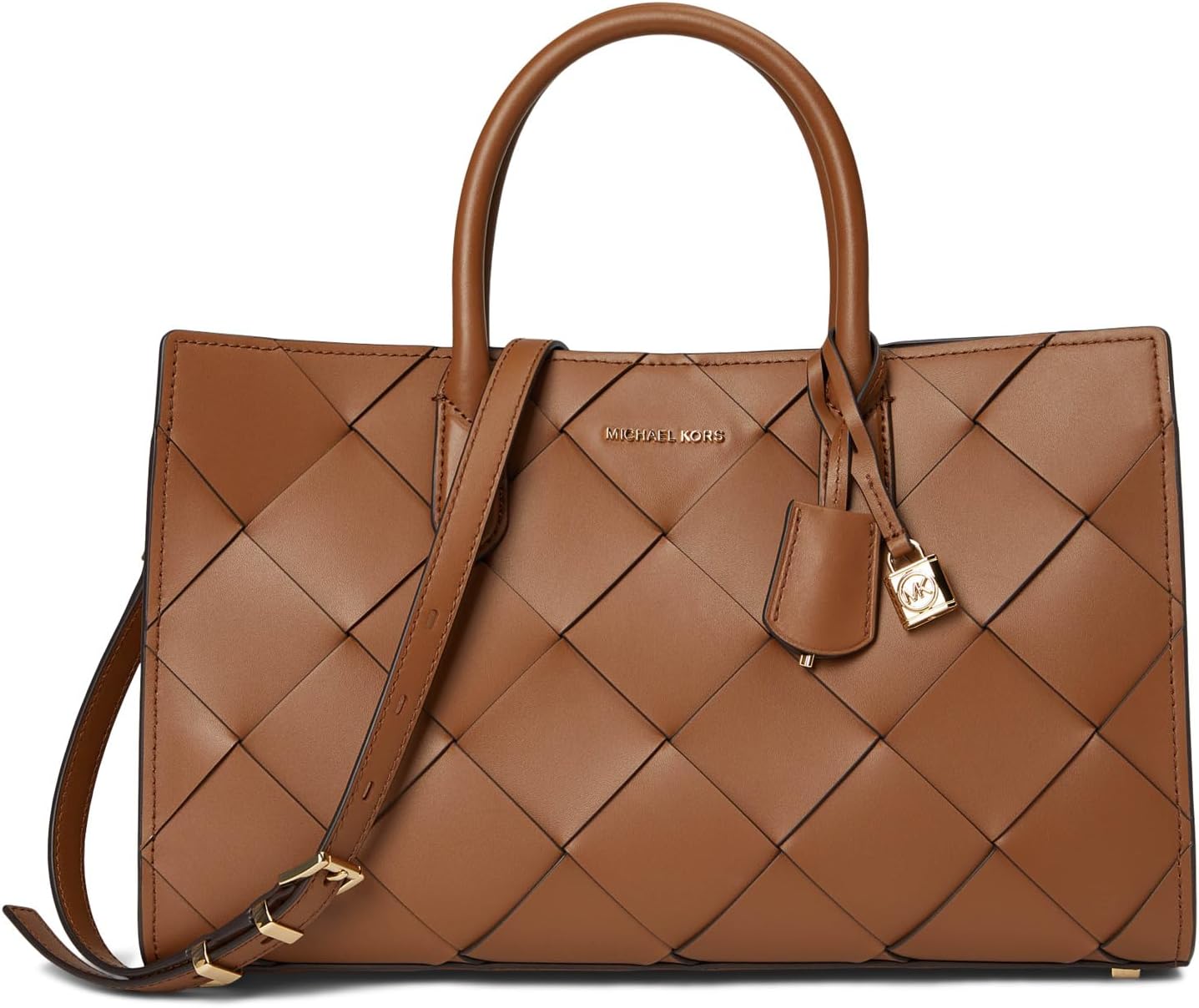 BOLSO SATCHEL MICHAEL KORS SCARLETT MEDIANO - 1