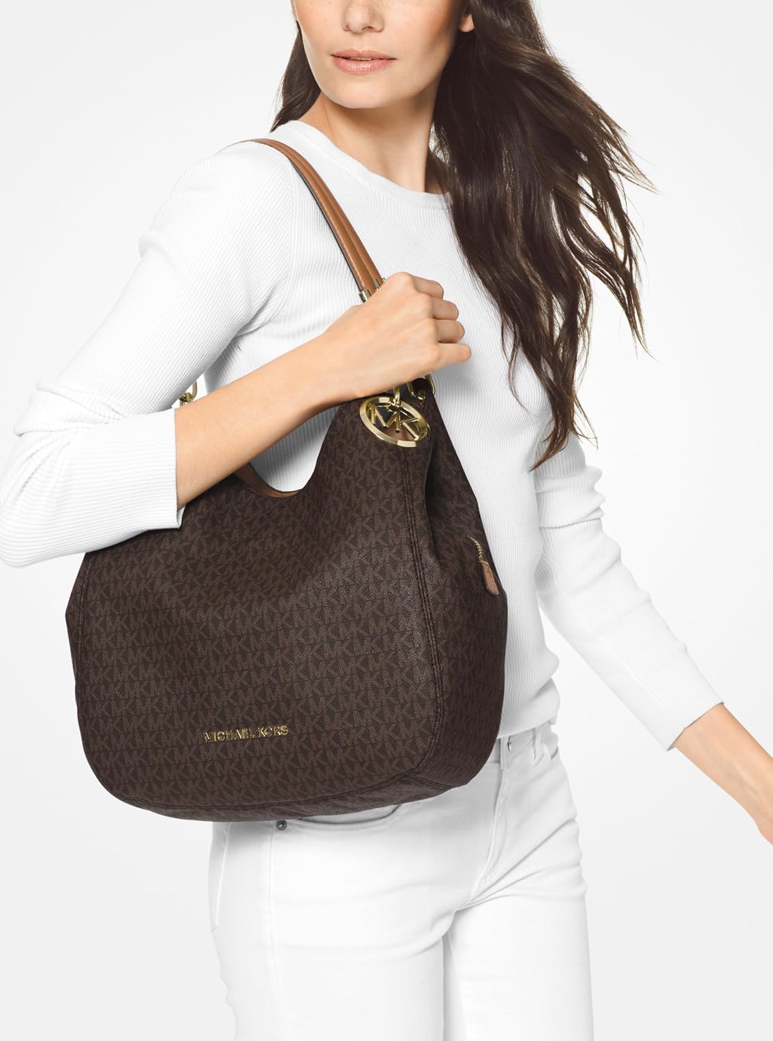 BOLSO DE HOMBRO MICHAEL KORS LILLIE LARGE CHAIN - 5