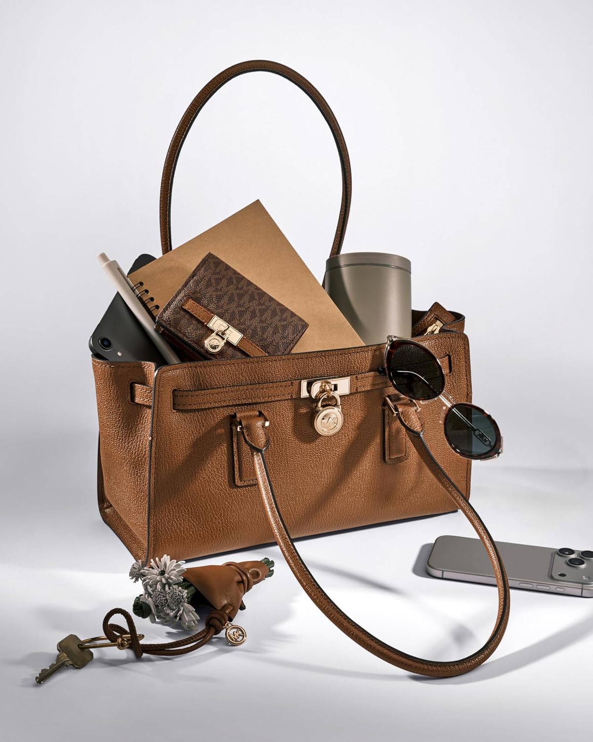 BOLSO TOTE MICHAEL KORS HAMILTON SMALL PARA MUJER - 5