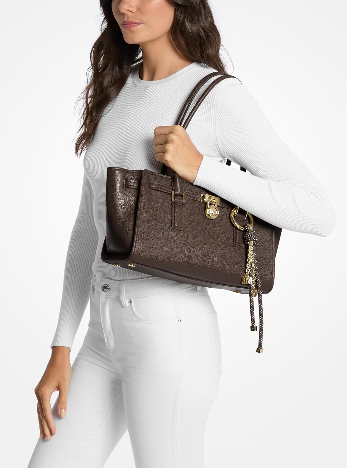 BOLSO TOTE MICHAEL KORS HAMILTON SMALL PARA MUJER - 4