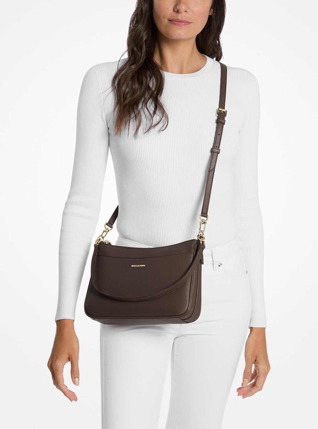 BOLSO CRUZADO MICHAEL KORS JET SET TOP ZIP PARA MUJER - 3
