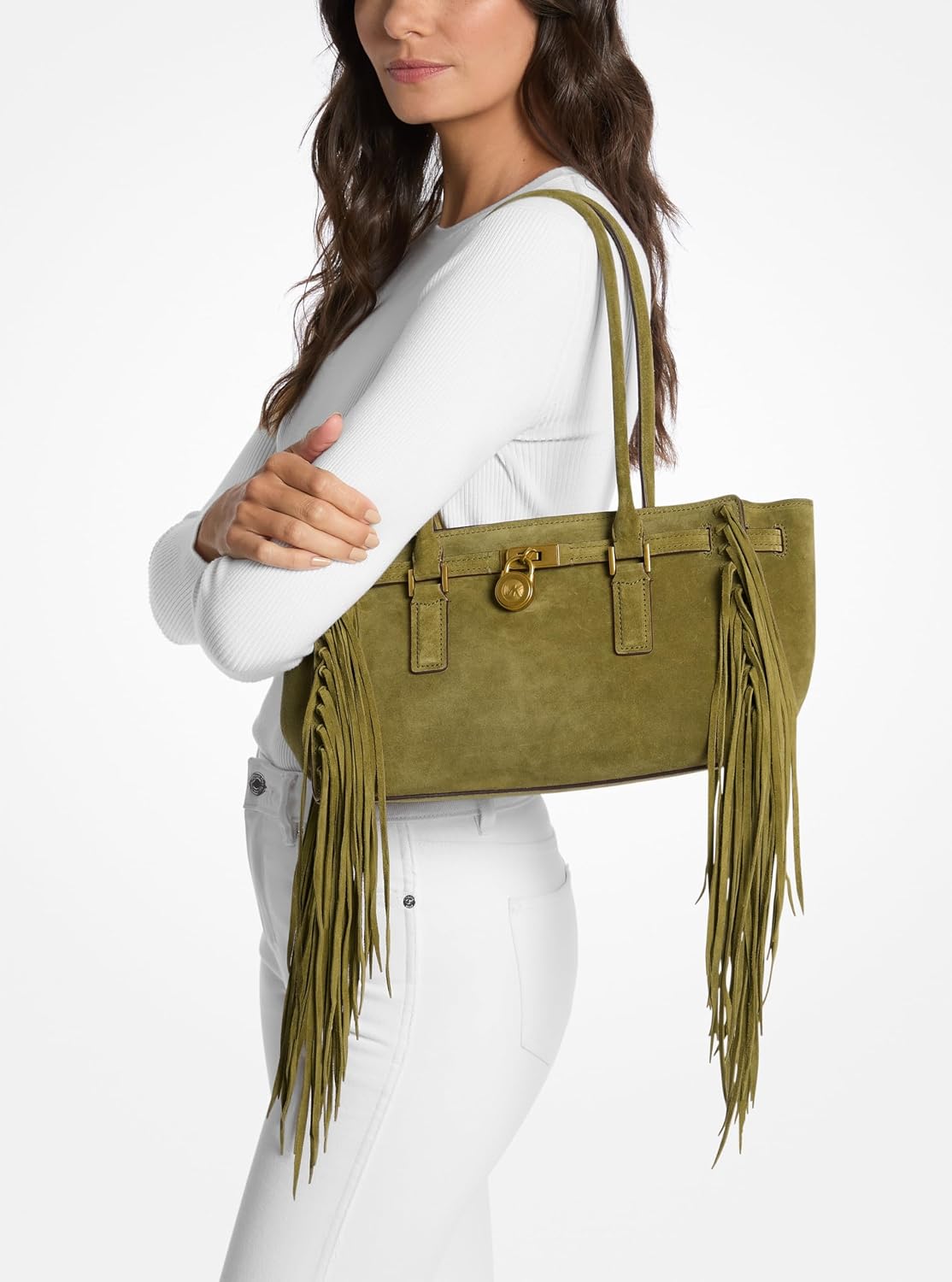 BOLSO TOTE MICHAEL KORS HAMILTON SMALL PARA MUJER - 4