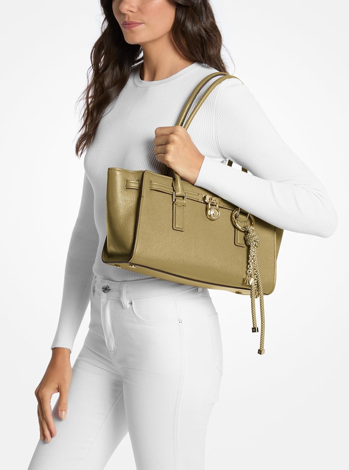 BOLSO TOTE MICHAEL KORS HAMILTON SMALL PARA MUJER - 4