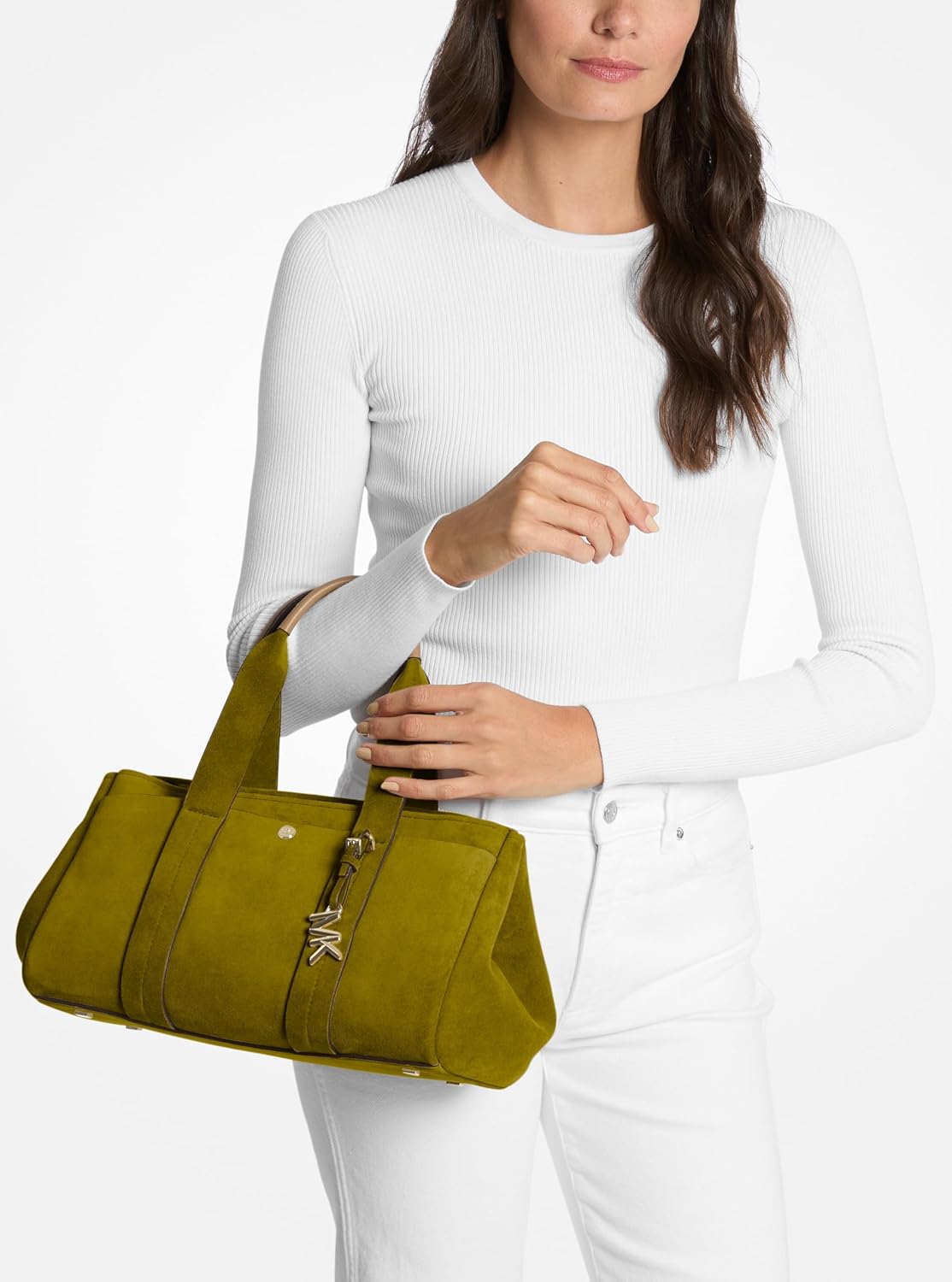 BOLSO SATCHEL MICHAEL KORS ROMEE SMALL PARA MUJER - 3