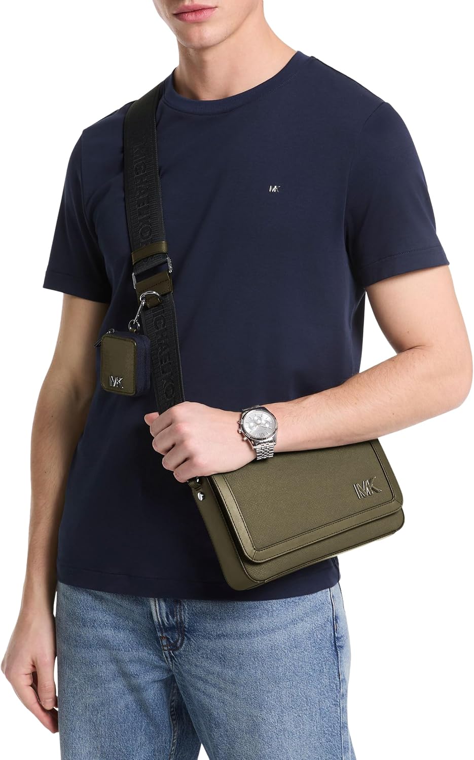 BOLSO CRUZADO MICHAEL KORS EDISON MINI CON BOLSILLO - 2