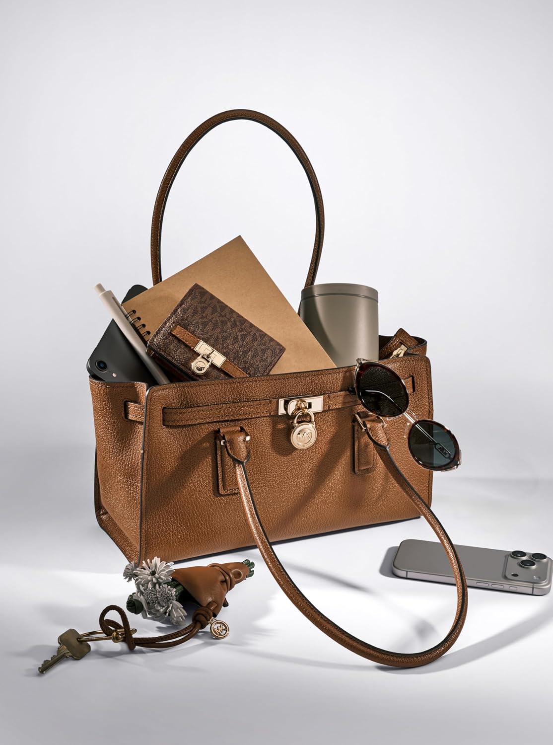 BOLSO TOTE MICHAEL KORS HAMILTON SMALL PARA MUJER - 4