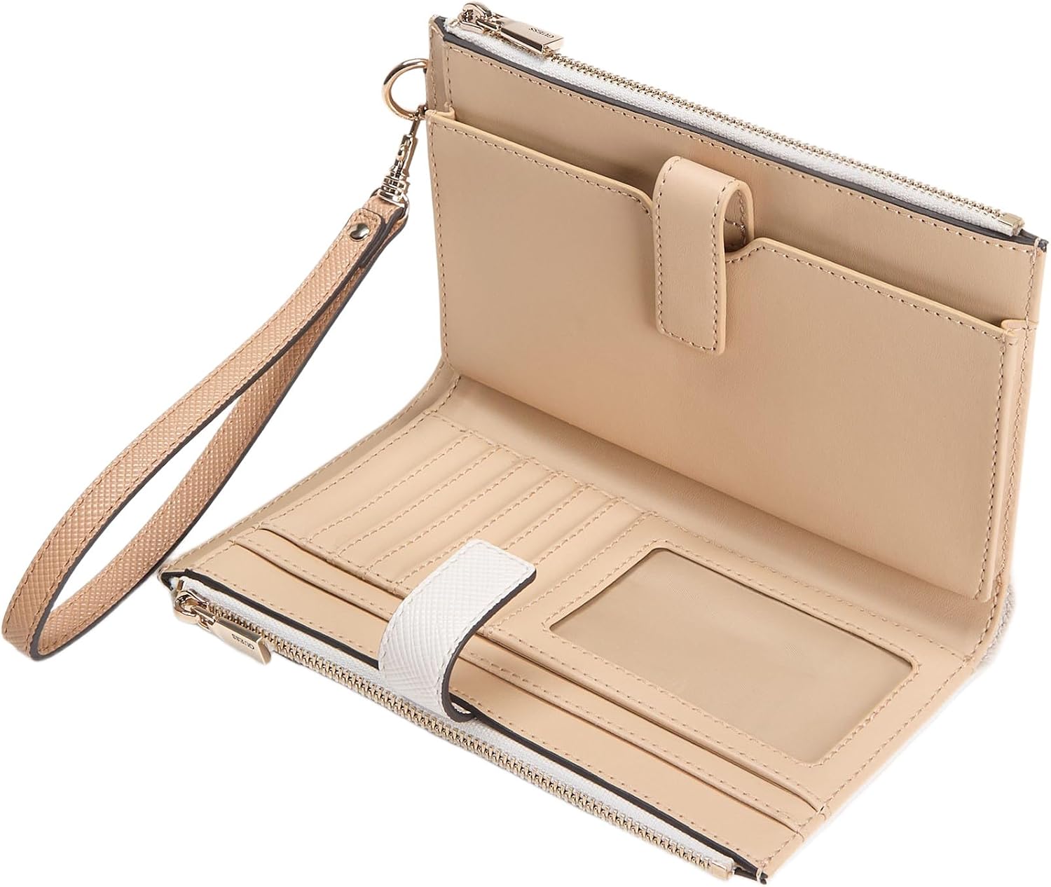 CARTERA ORGANIZADORA LAUREL II DOUBLE ZIP GUESS - 4