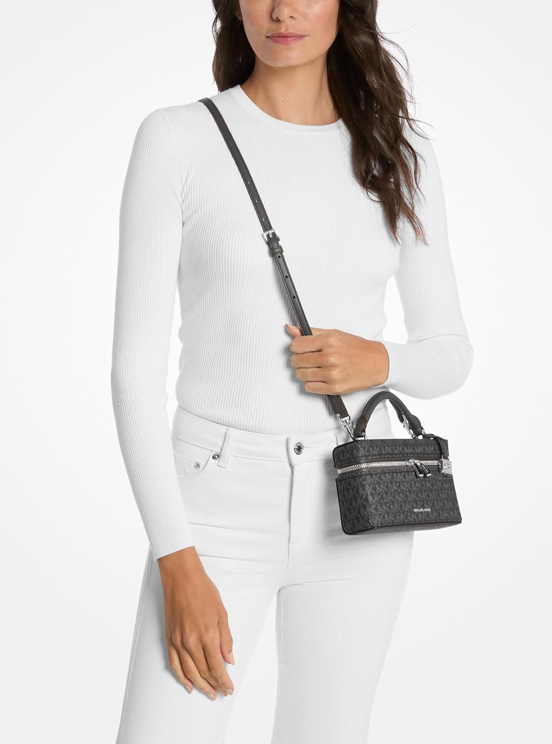 BOLSO MICHAEL KORS JANA EXTRA SMALL TOP HANDLE CROSSBODY - 3