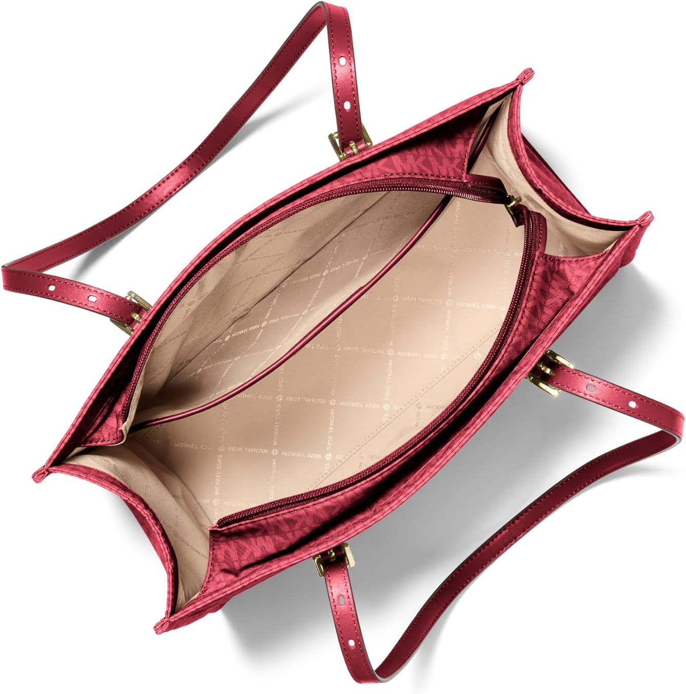 BOLSO TOTE MICHAEL KORS ZADIE MEDIANO CON CIERRE SUPERIOR - 3