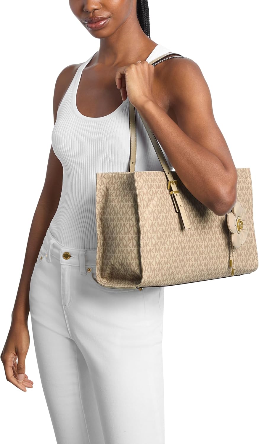 BOLSO TOTE MICHAEL KORS ZADIE MEDIANO CON CIERRE SUPERIOR - 2