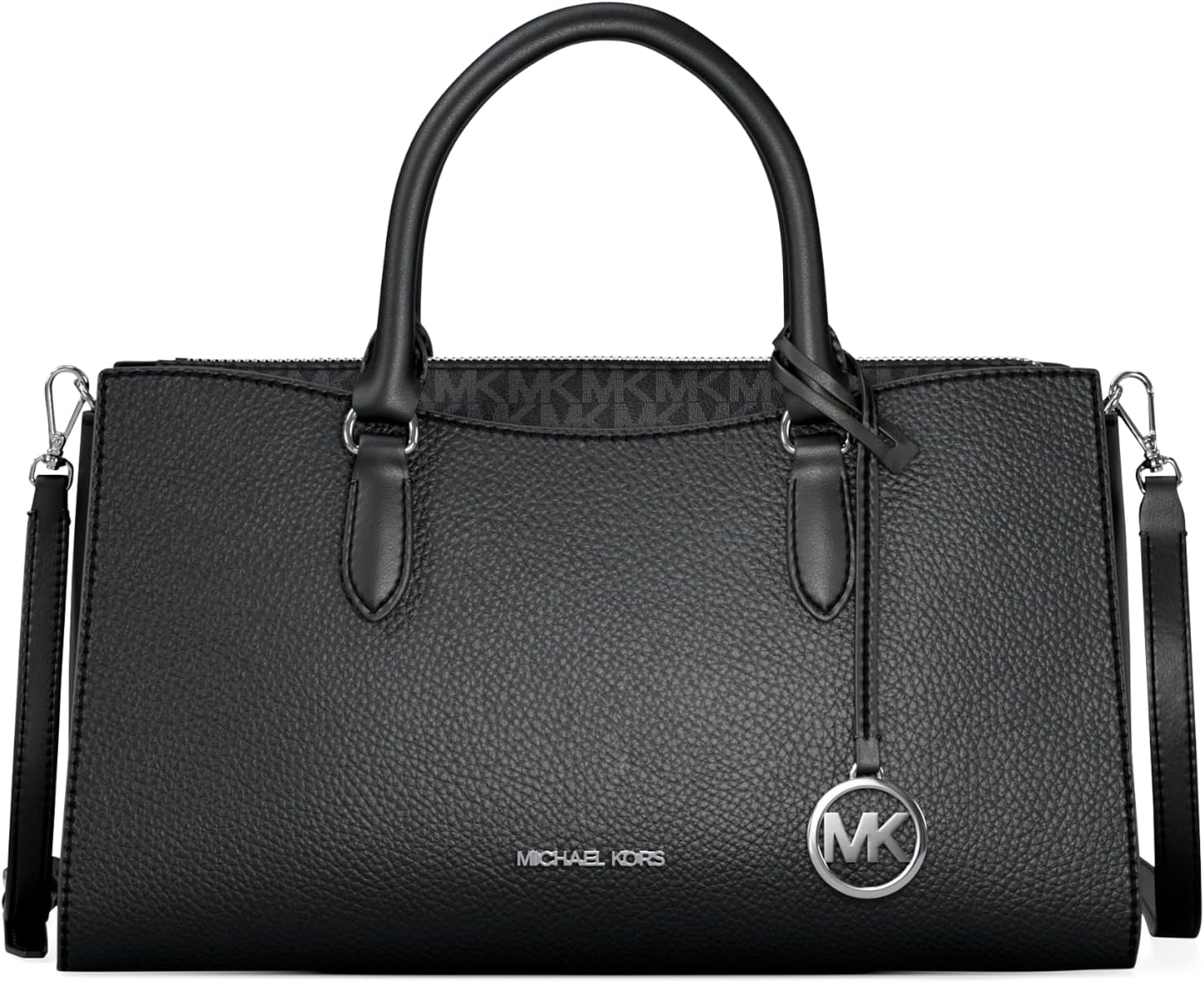 BOLSO SATCHEL MICHAEL KORS ARDEN MEDIANO CON CIERRE SUPERIOR - 1