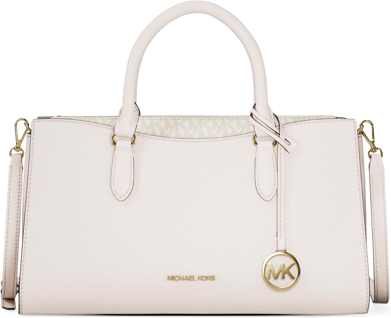 BOLSO SATCHEL MICHAEL KORS ARDEN MEDIANO CON CIERRE SUPERIOR - 1