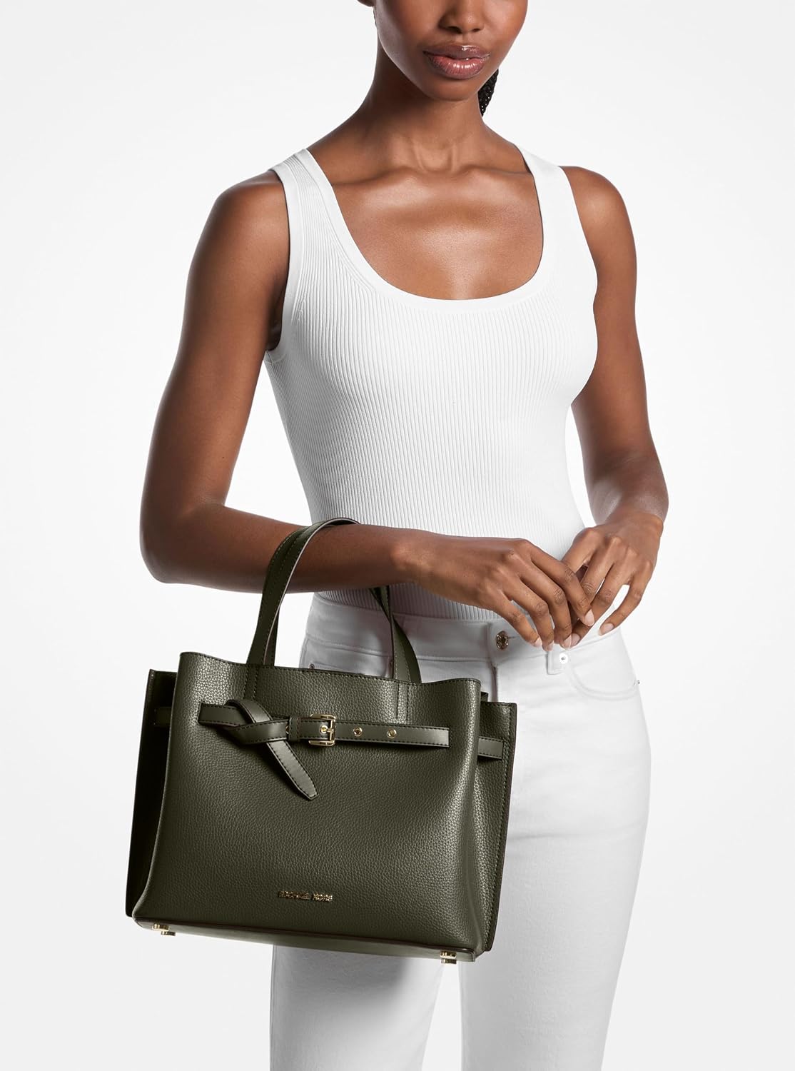 BOLSO SATCHEL MICHAEL KORS EMILIA SMALL PARA MUJER - 5