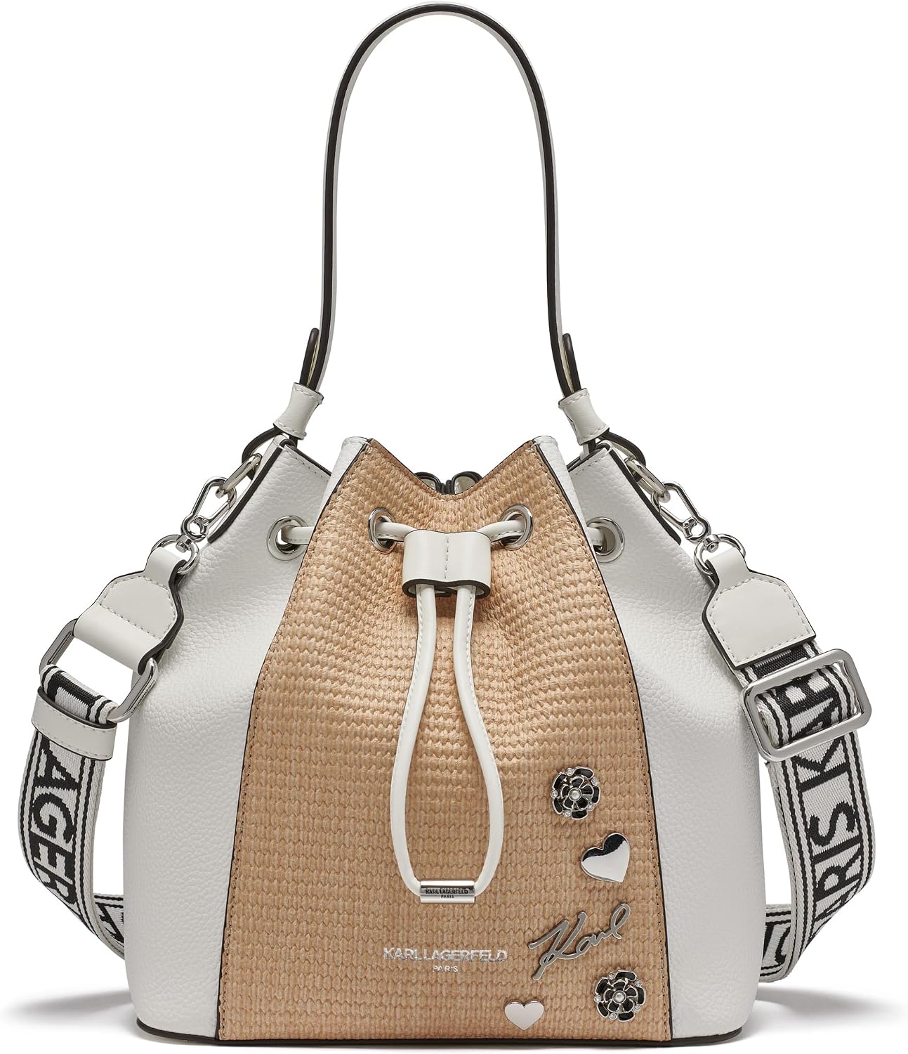 BOLSO TIPO BUCKET KARL LAGERFELD ADELE PARA MUJER - 1