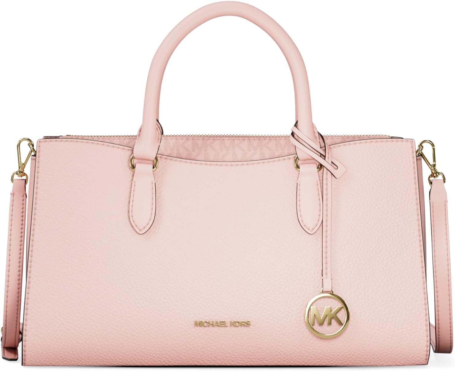 BOLSO SATCHEL MICHAEL KORS ARDEN MEDIANO CON CIERRE SUPERIOR - 1