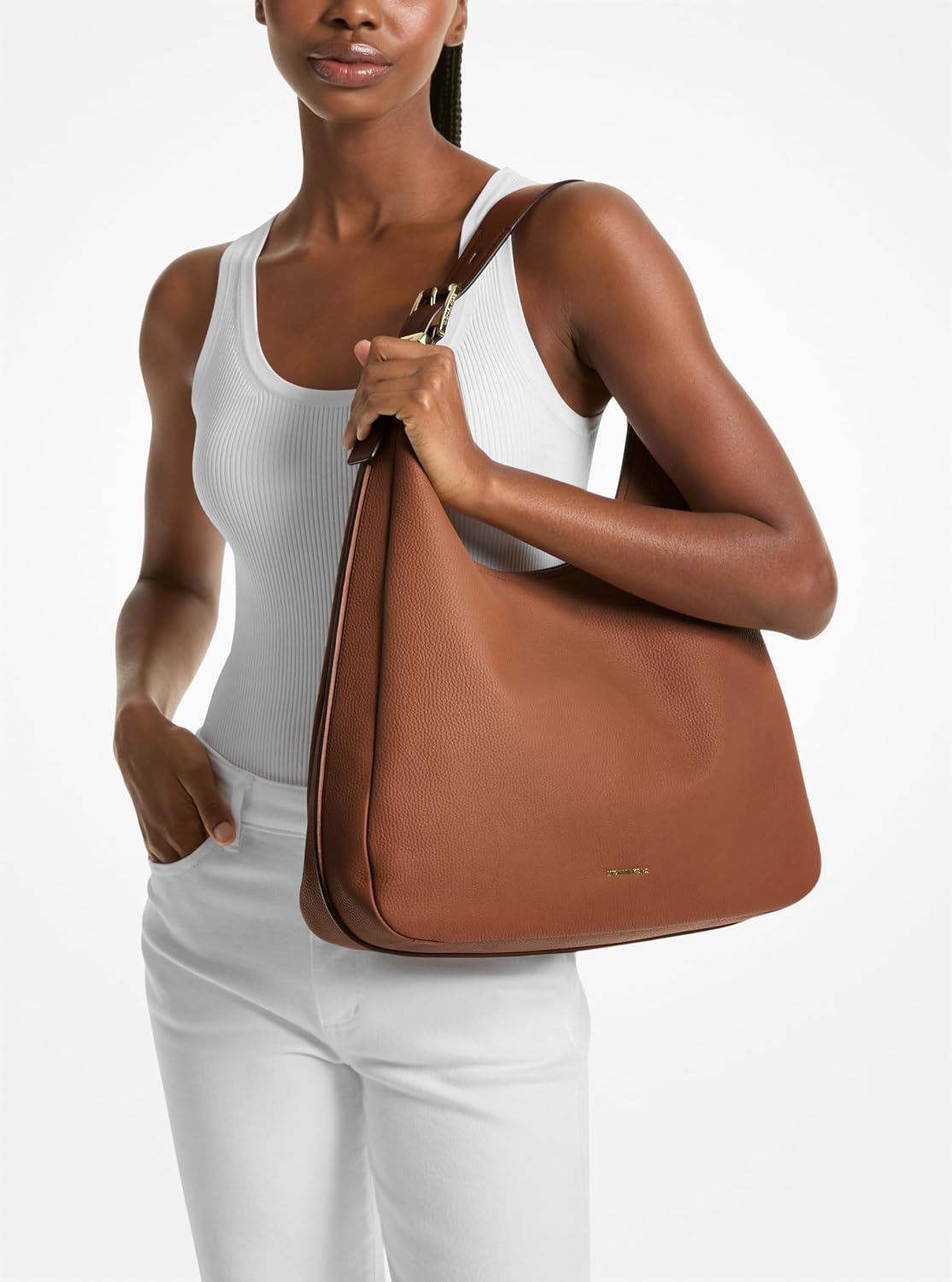 BOLSO HOBO MICHAEL KORS NOLITA LARGE PARA MUJER - 2
