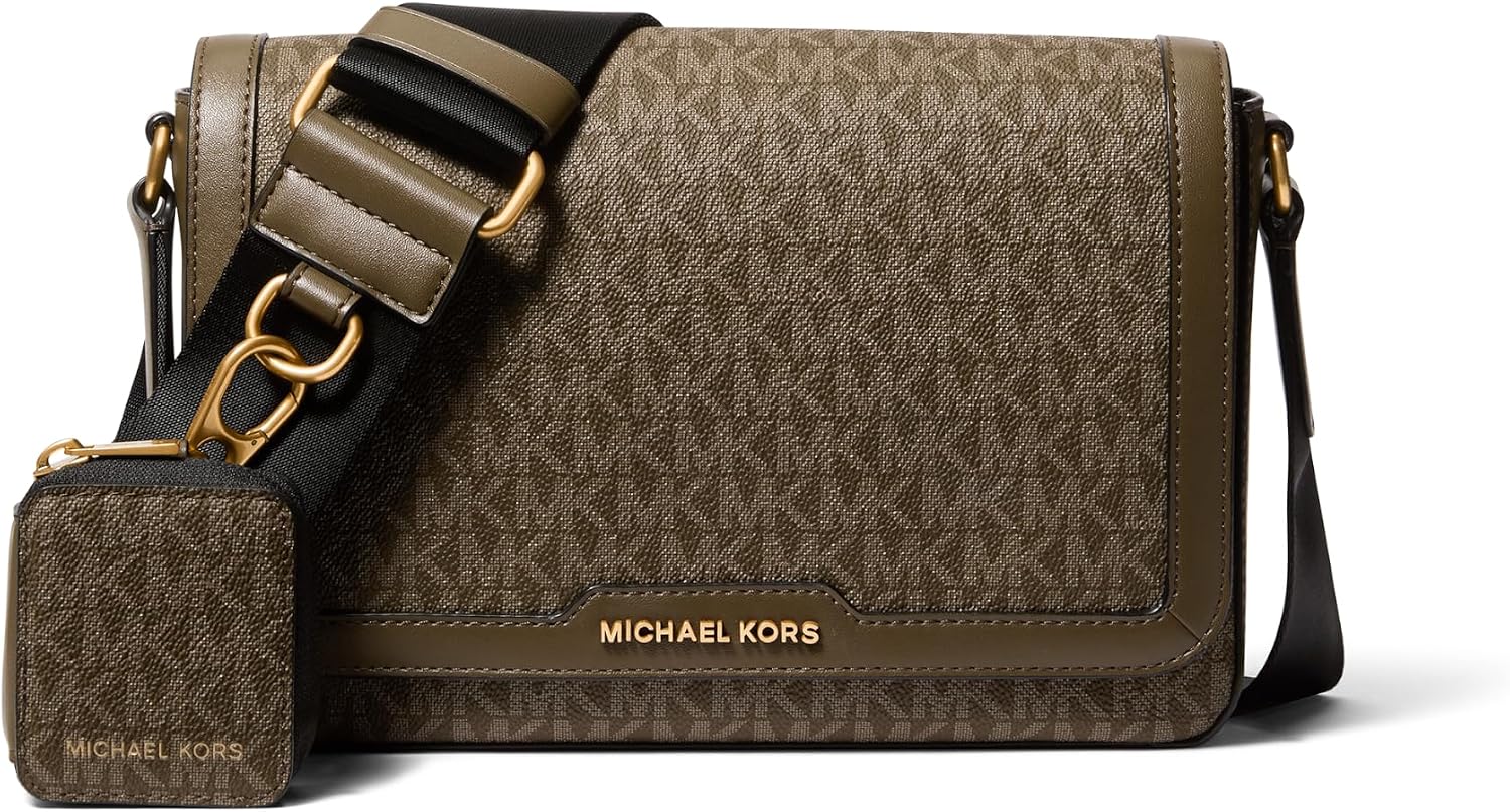 BOLSO CRUZADO MICHAEL KORS HUDSON MINI CON BOLSILLO - 1