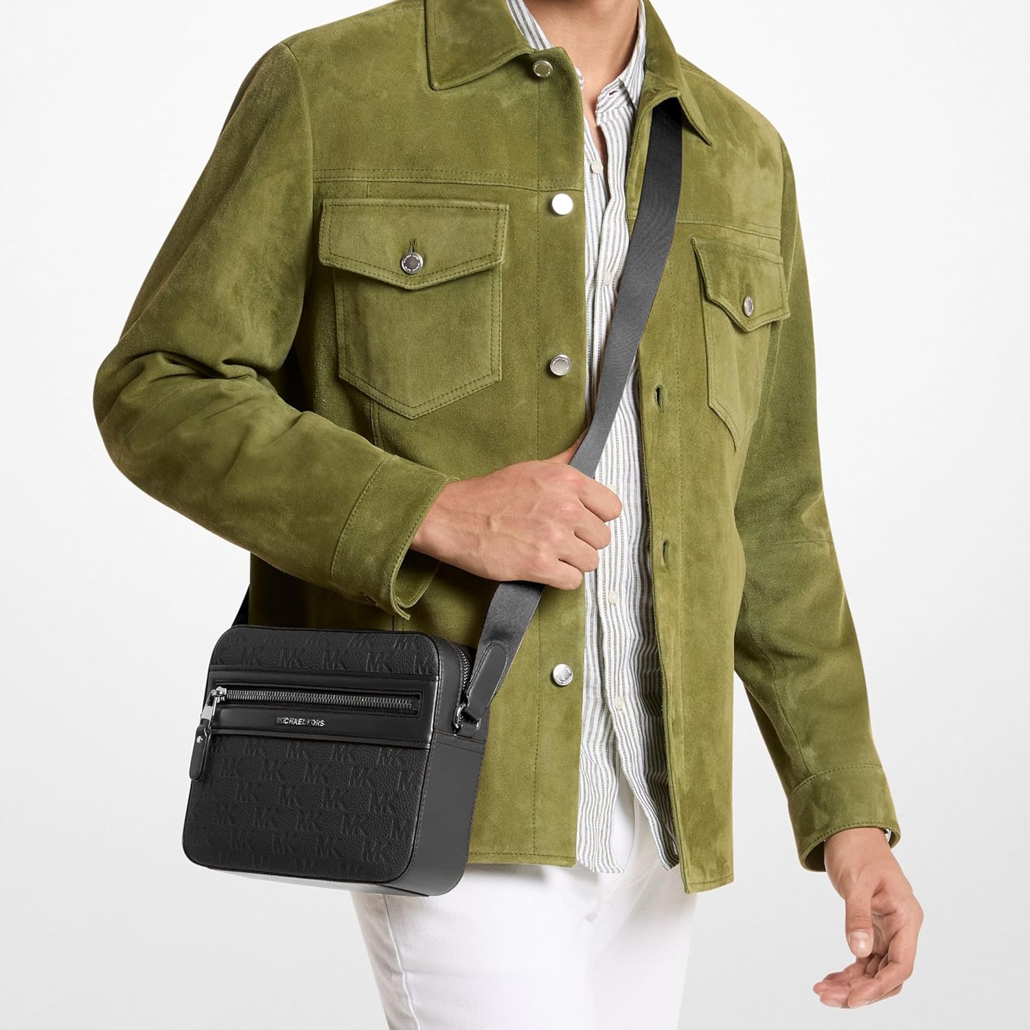 BOLSO CROSSBODY MICHAEL KORS JET SET TOUR PARA HOMBRE - 2