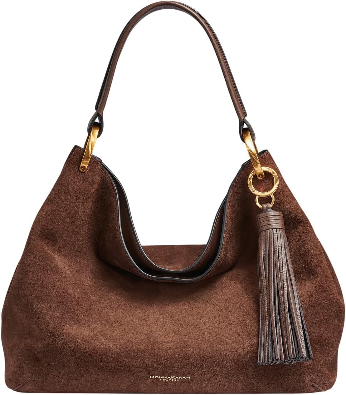 BOLSO DE HOMBRO DONNA KARAN GLENWOOD CROC-TEXTURIZADO - 1