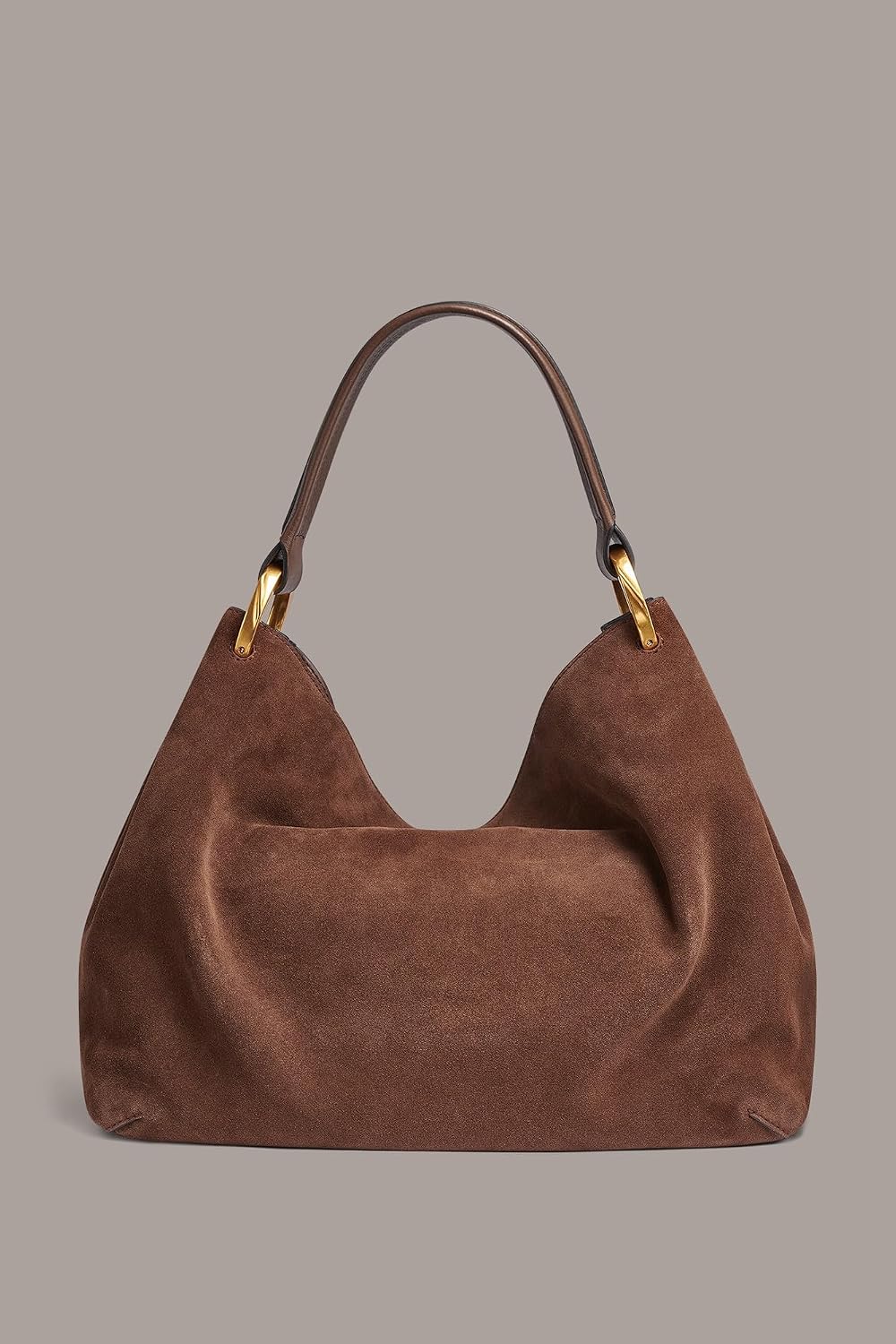 BOLSO DE HOMBRO DONNA KARAN GLENWOOD CROC-TEXTURIZADO - 3
