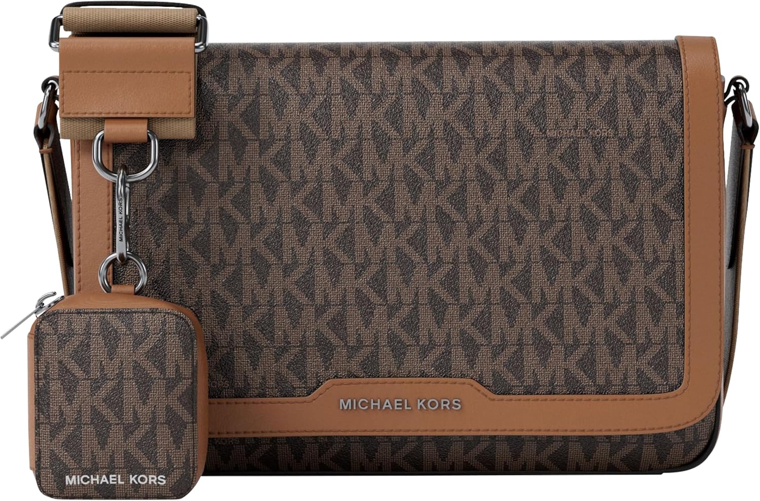 BOLSO CRUZADO MICHAEL KORS HUDSON MINI CON BOLSILLO - 1