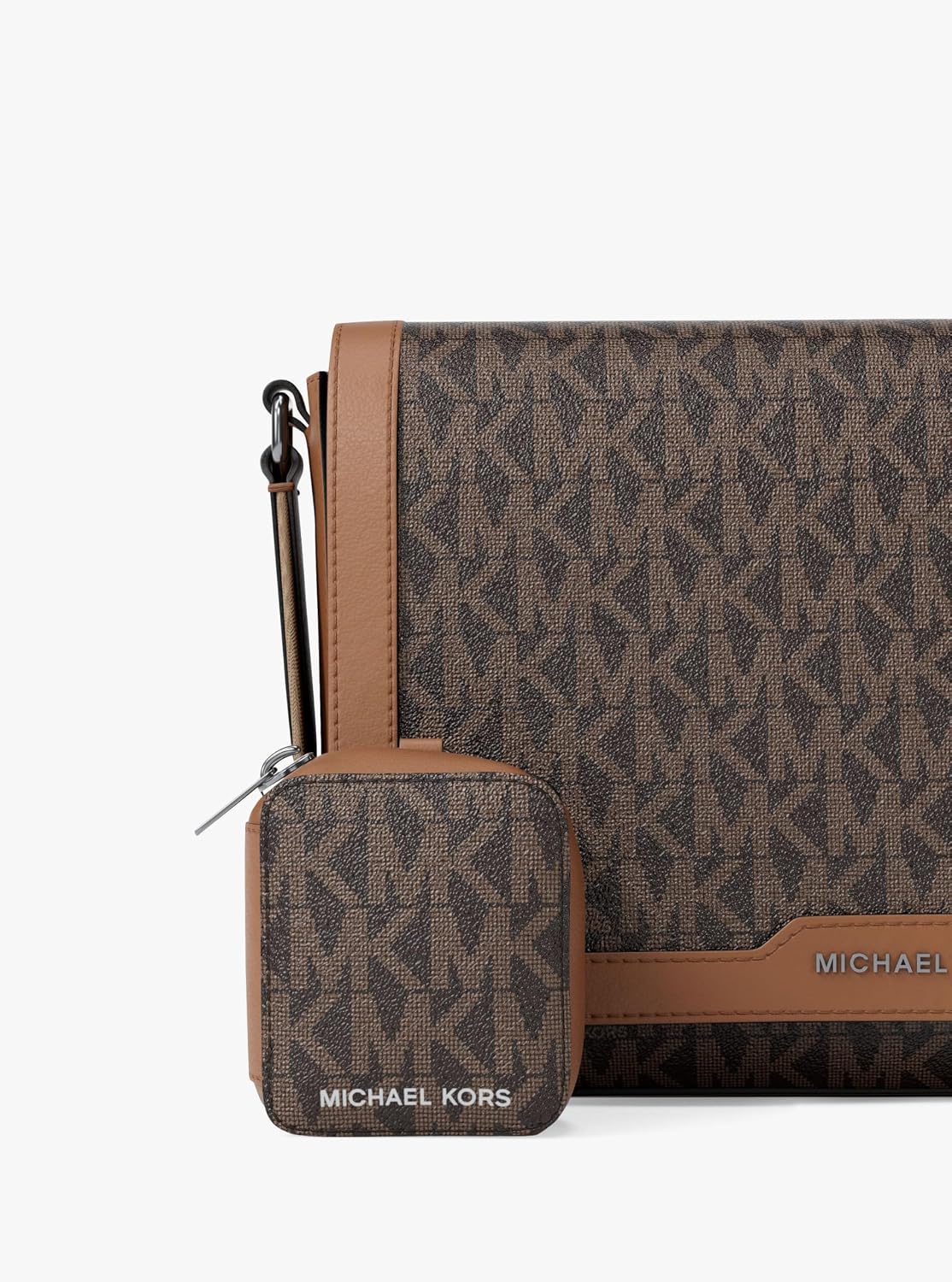 BOLSO CRUZADO MICHAEL KORS HUDSON MINI CON BOLSILLO - 5