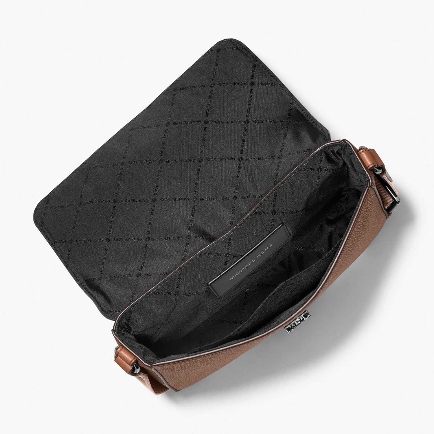 BOLSO CRUZADO MICHAEL KORS EZRA MINI DE CUERO PEBBLE - 3