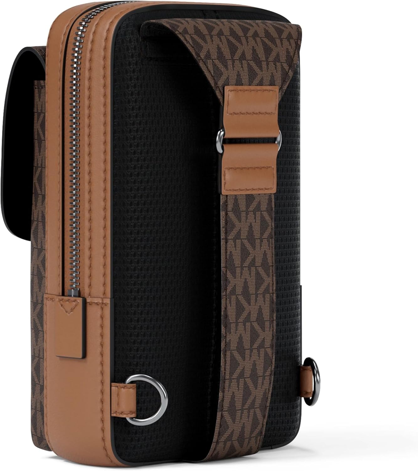 BOLSO CRUZADO MICHAEL KORS HUDSON MEDIANO MARRÓN - 3