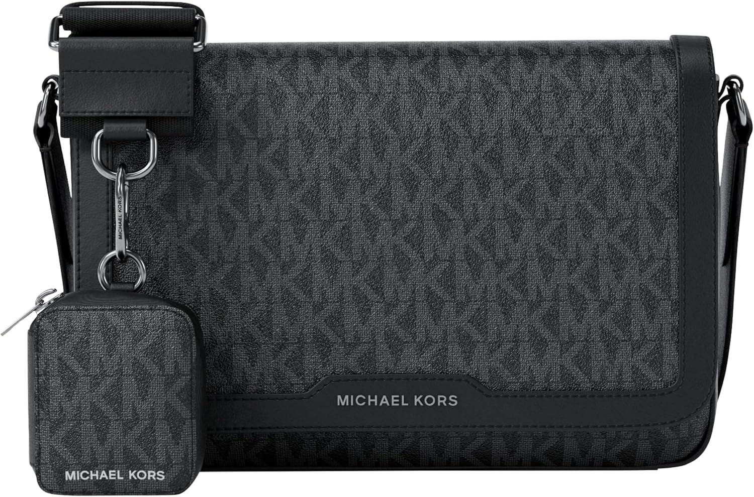 BOLSO CRUZADO MICHAEL KORS HUDSON MINI CON BOLSILLO - 1