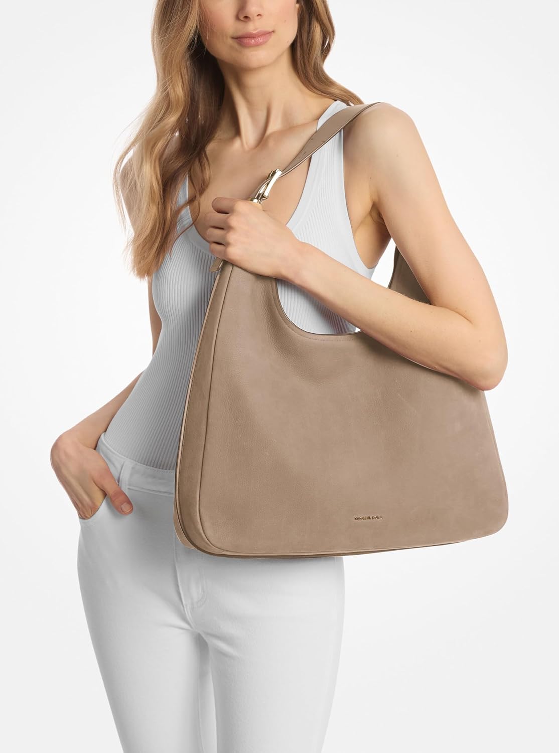 BOLSO HOBO MICHAEL KORS NOLITA LARGE PARA MUJER - 3